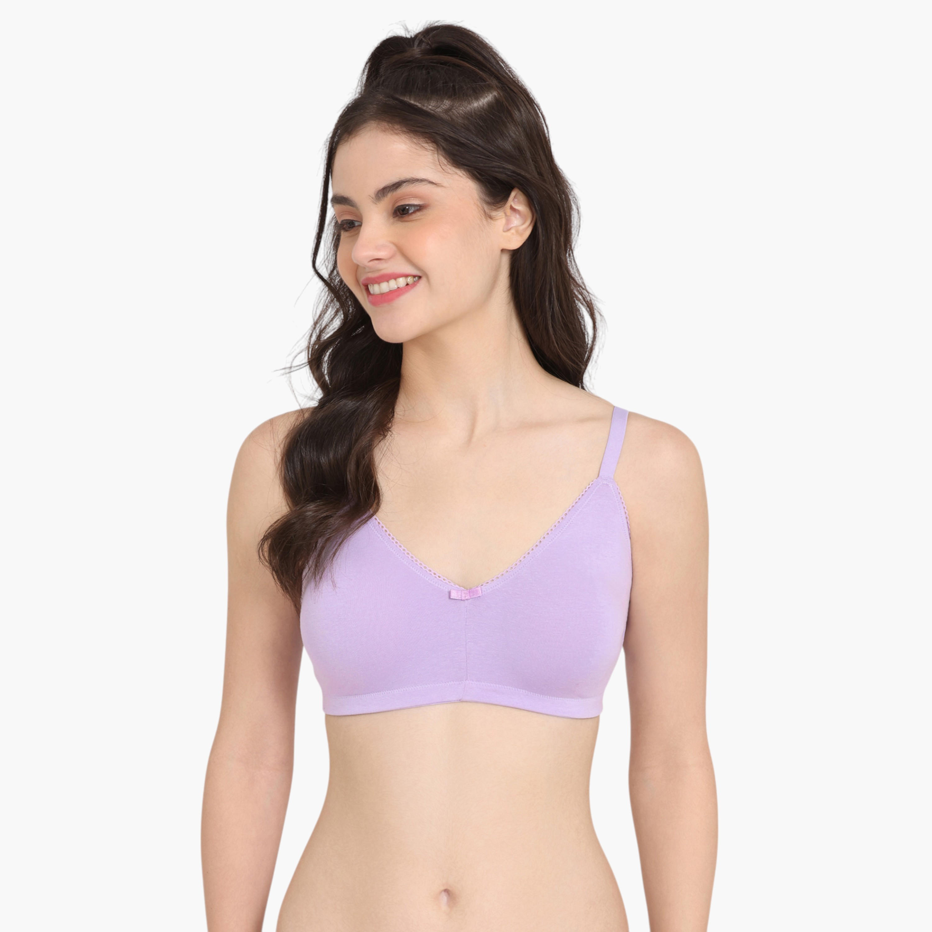 زيفامي - حمالة صدر بتفاصيل حزام قابل للتعديل-women-clothing-lingerie-bras-image-1