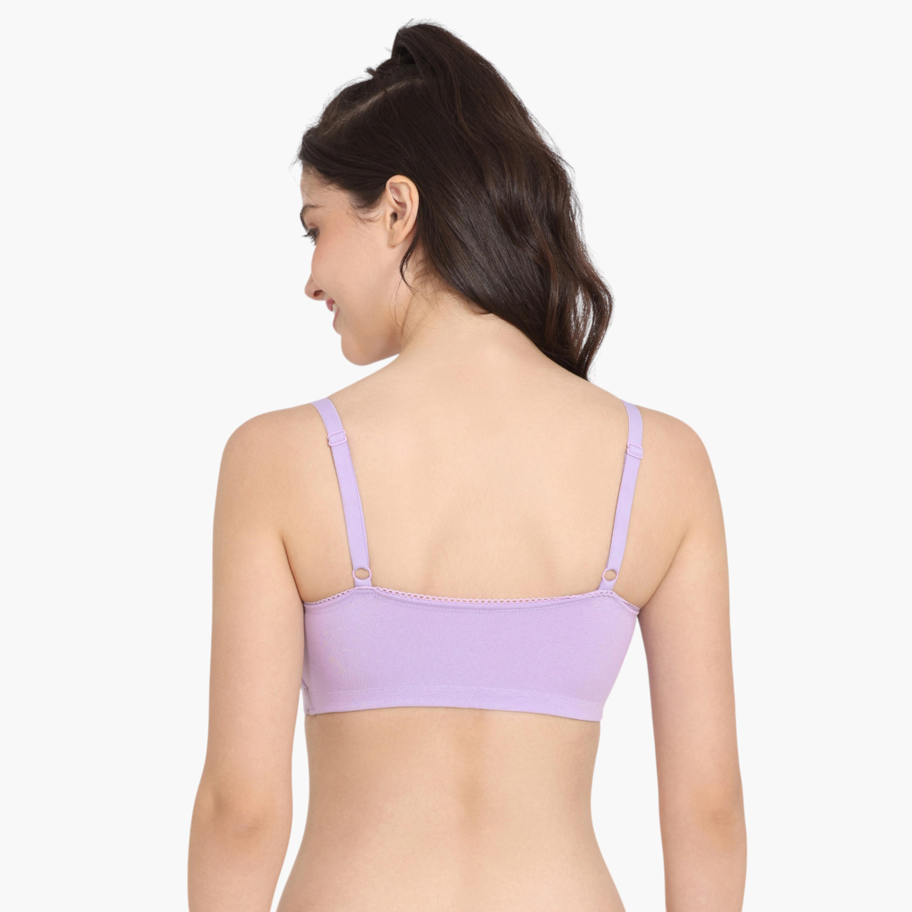 زيفامي - حمالة صدر بتفاصيل حزام قابل للتعديل-women-clothing-lingerie-bras-image-2