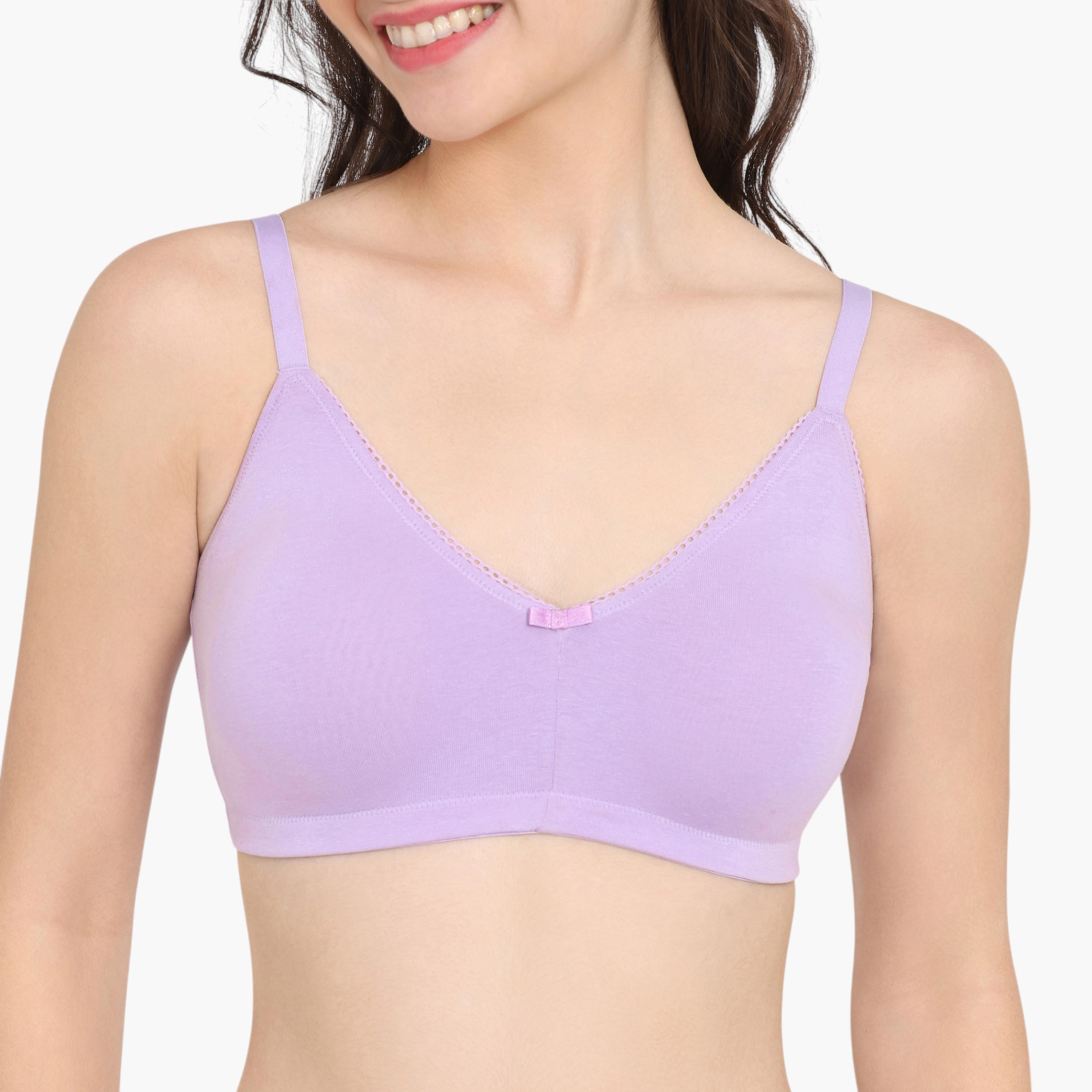 زيفامي - حمالة صدر بتفاصيل حزام قابل للتعديل-women-clothing-lingerie-bras-image-4