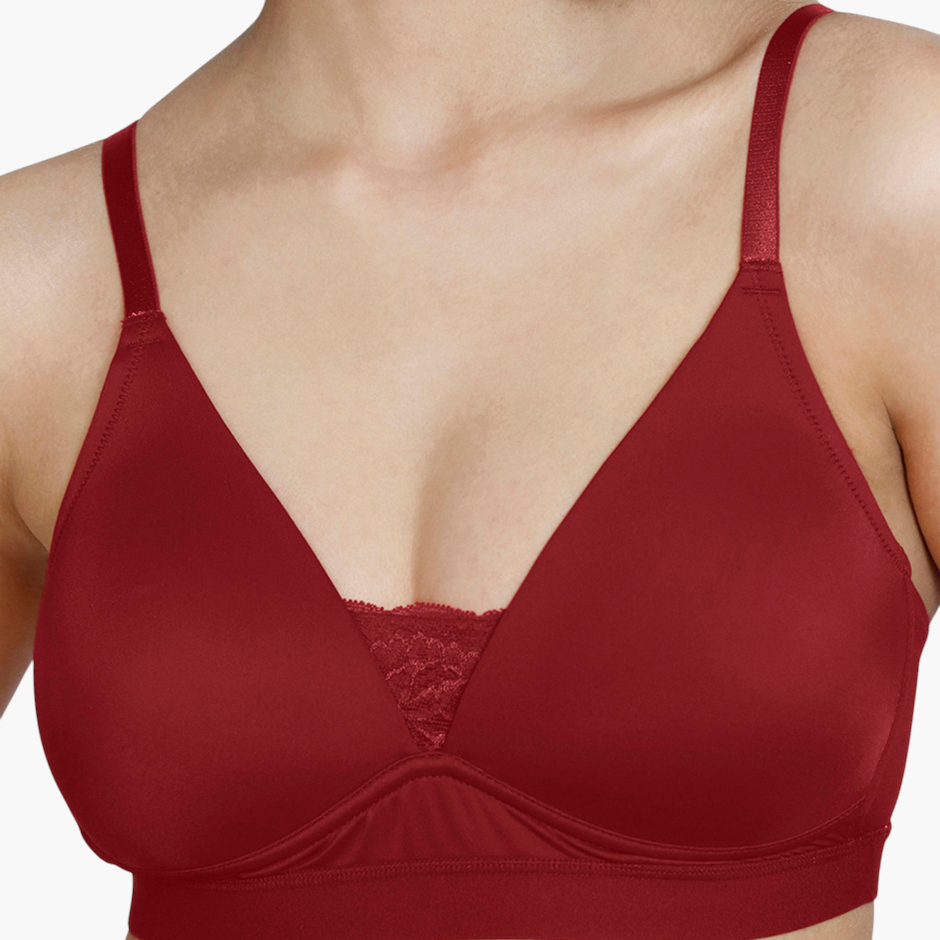 Zivame Lace Detail Bra with Hook and Eye Closure-women-clothing-lingerie-bras-image-8