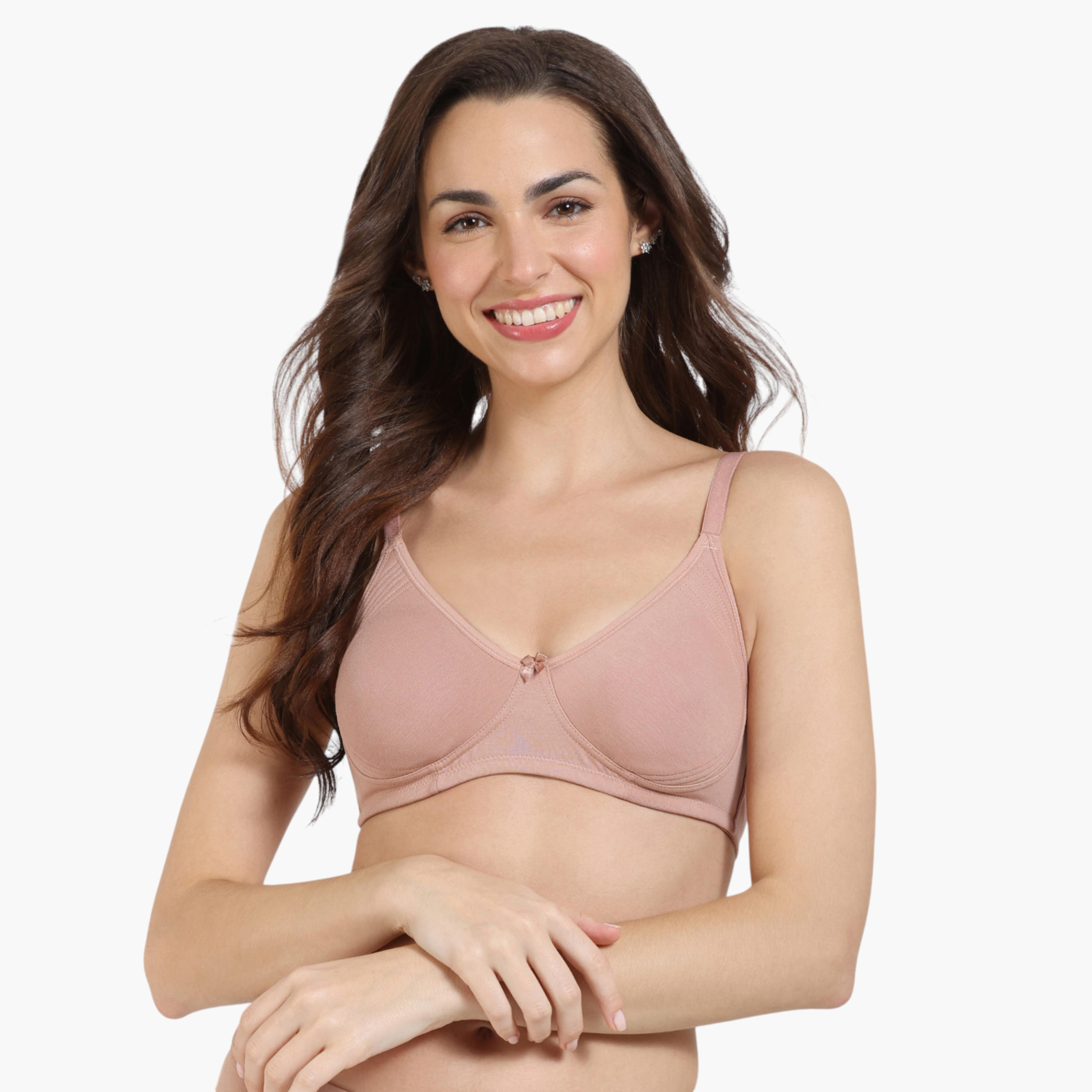 صدريّة دعم بتفاصيل مشبك إغلاق من زيفامي-women-clothing-lingerie-bras-image-1