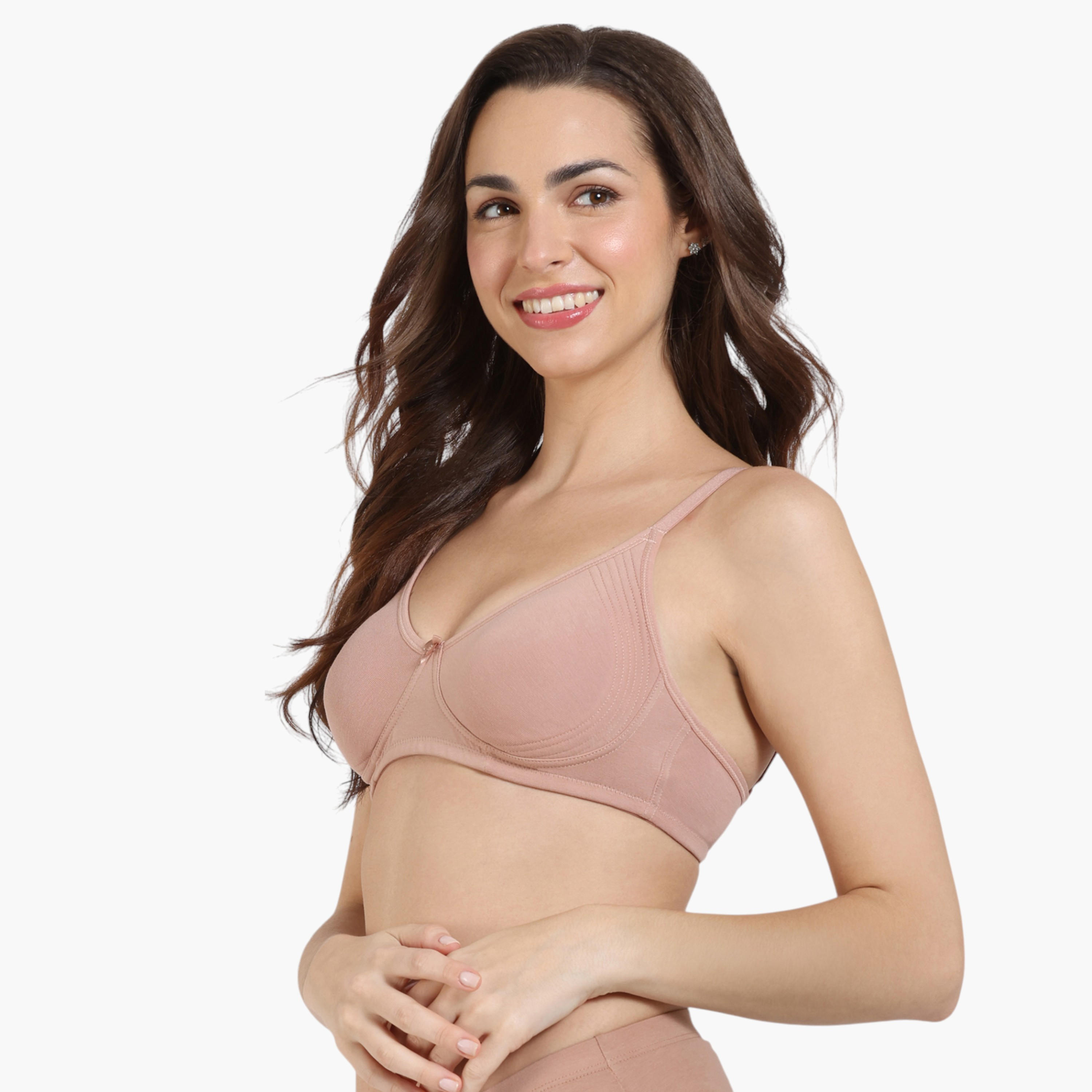 صدريّة دعم بتفاصيل مشبك إغلاق من زيفامي-women-clothing-lingerie-bras-image-3