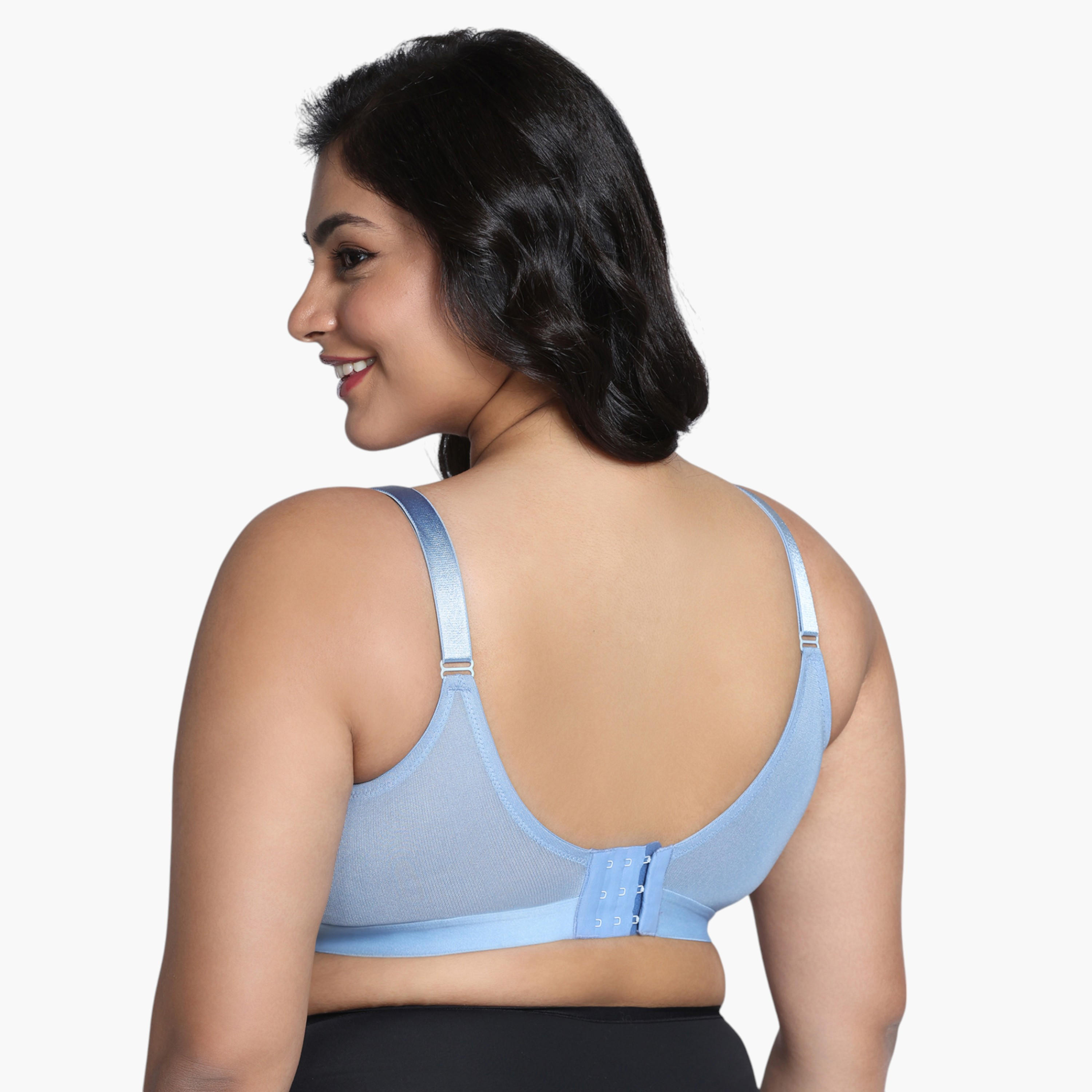 صدرية بارزة الملمس بمشبك إغلاق خطاف من زيفامي-women-clothing-lingerie-bras-image-2