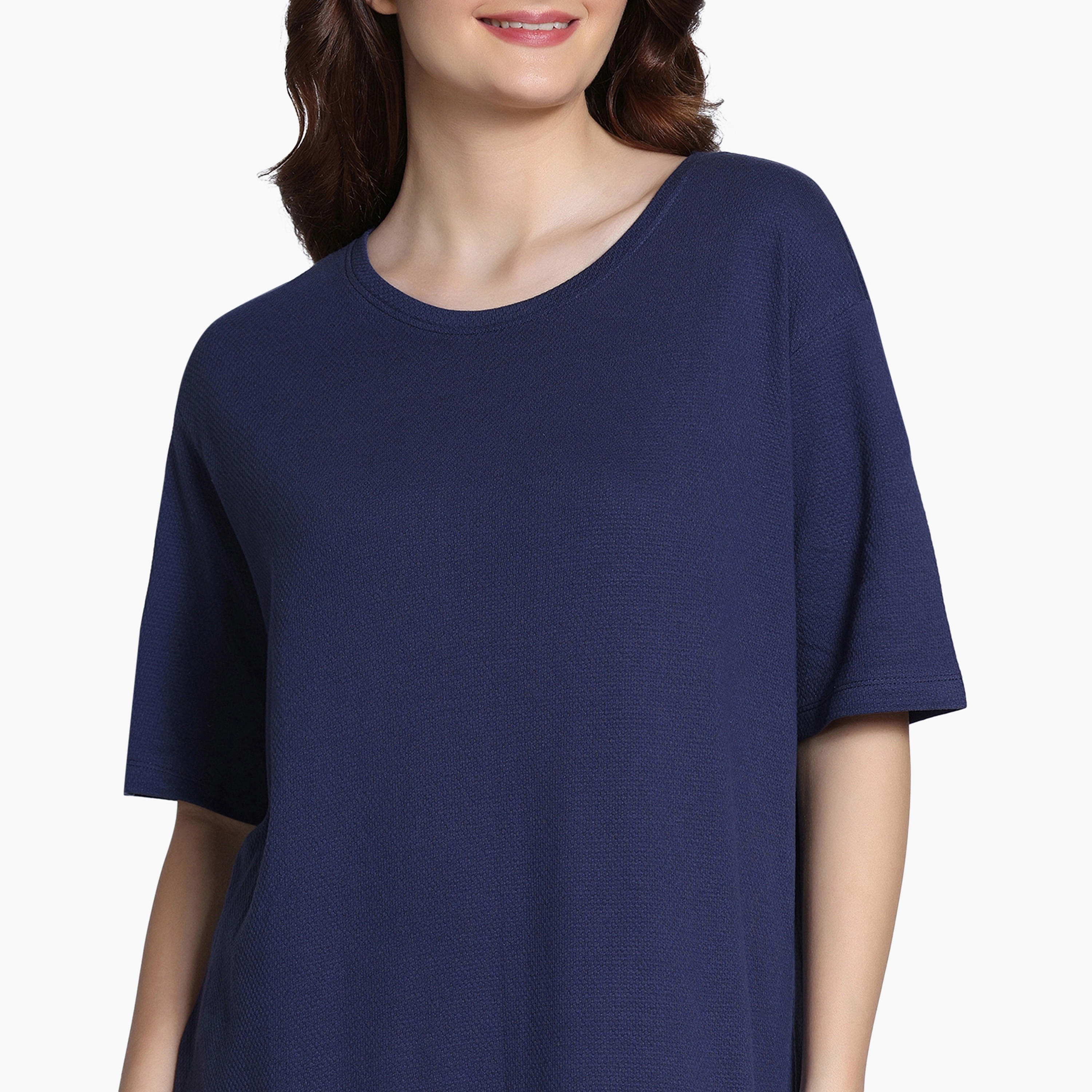 فستان نوم بأكمام قصيرة من زيفامي-women-clothing-nightwear-nighties-image-10