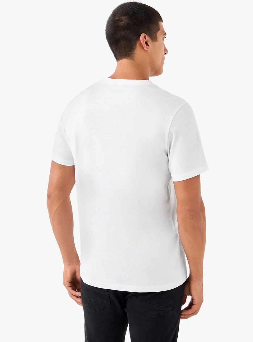 تيشيرتات بياقة ضيقة وأكمام قصيرة - طقم من قطعتين-men-clothing-tshirtsandpolos-tshirts-image-3