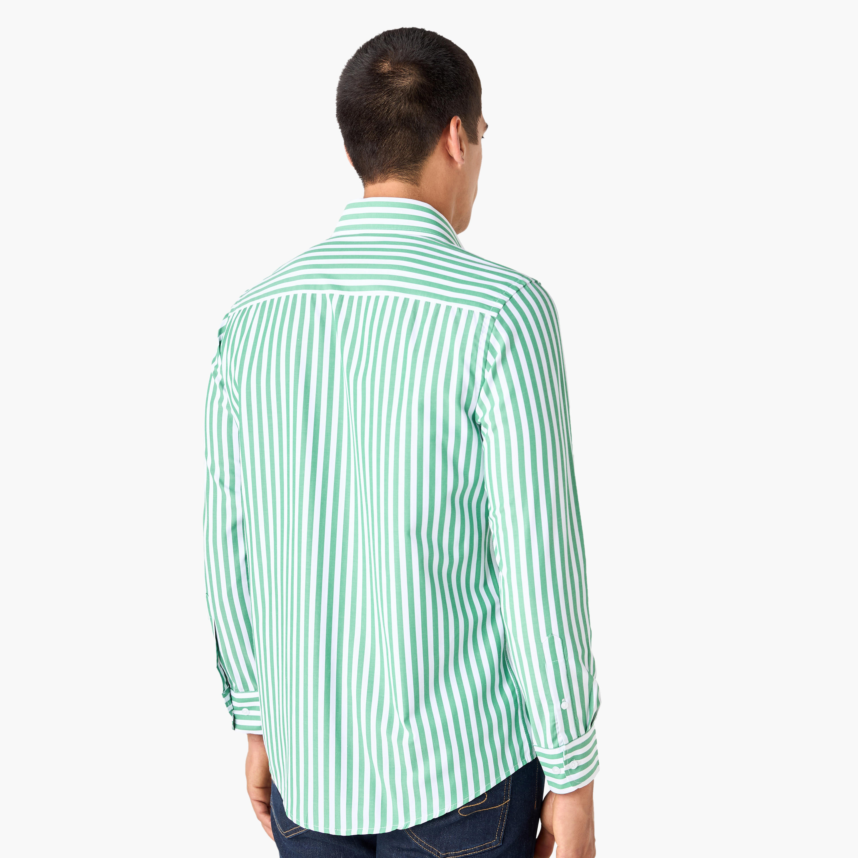 قميص مخطط بياقة وقصة عادية وأكمام طويلة-men-clothing-shirts-image-3