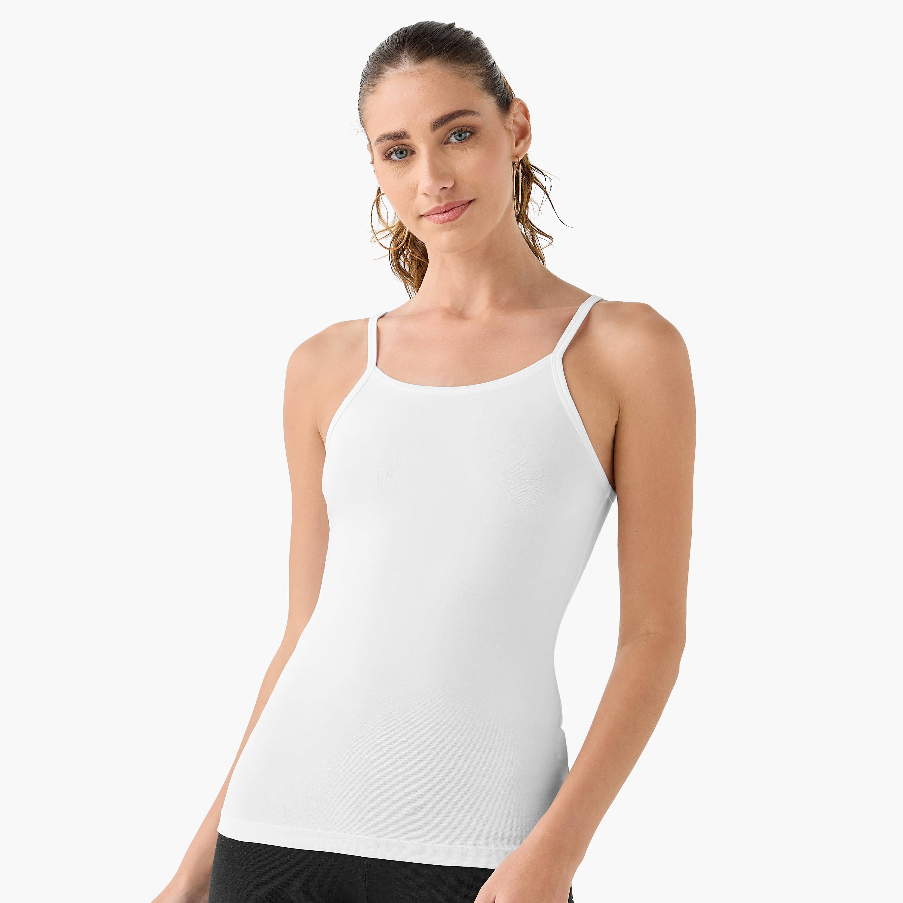 قمصان دخلي مضلعة - طقم من 3 قطع-women-clothing-tshirts-image-5