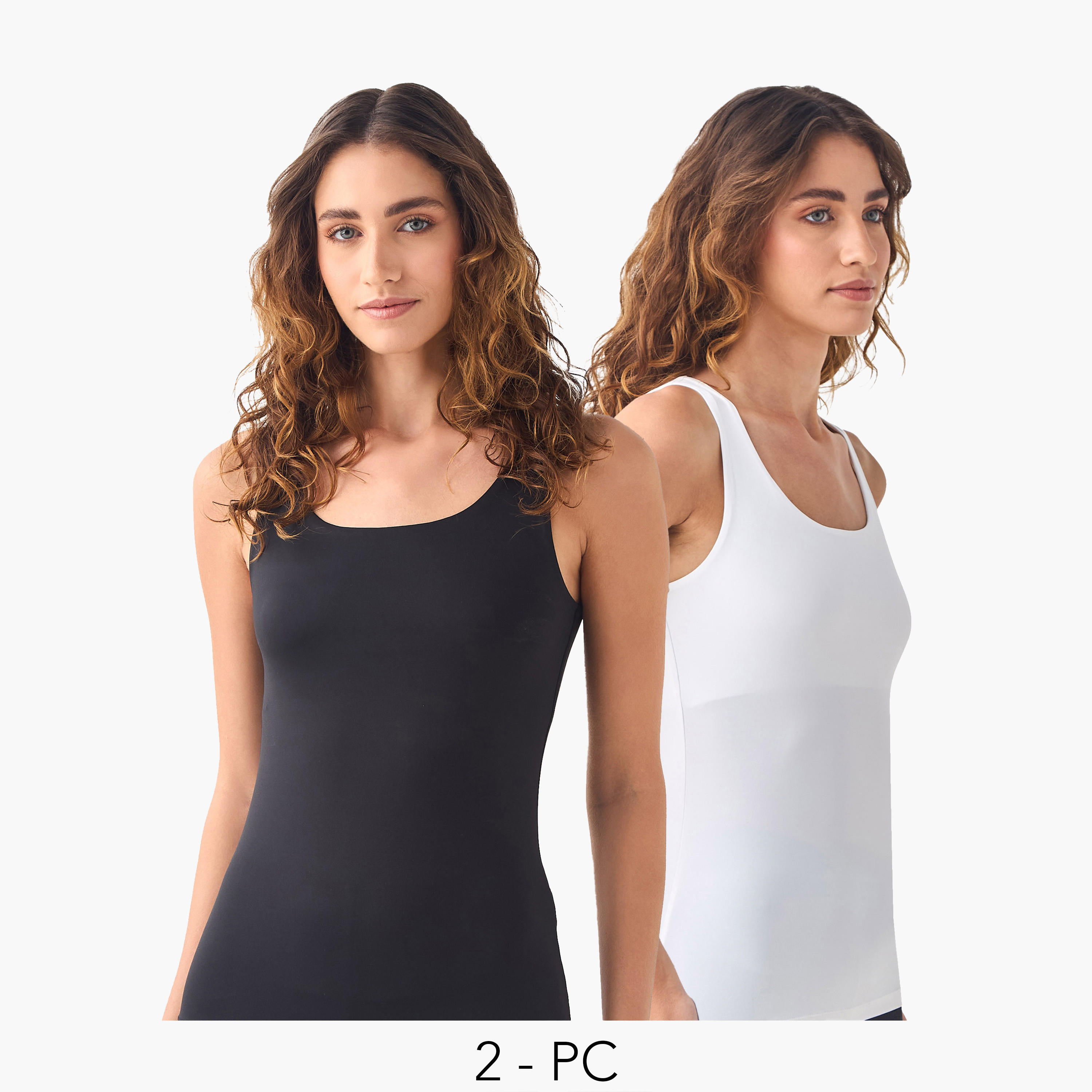 Set of 2 - Regular Fit Tank Top-women-clothing-tshirts-image-1