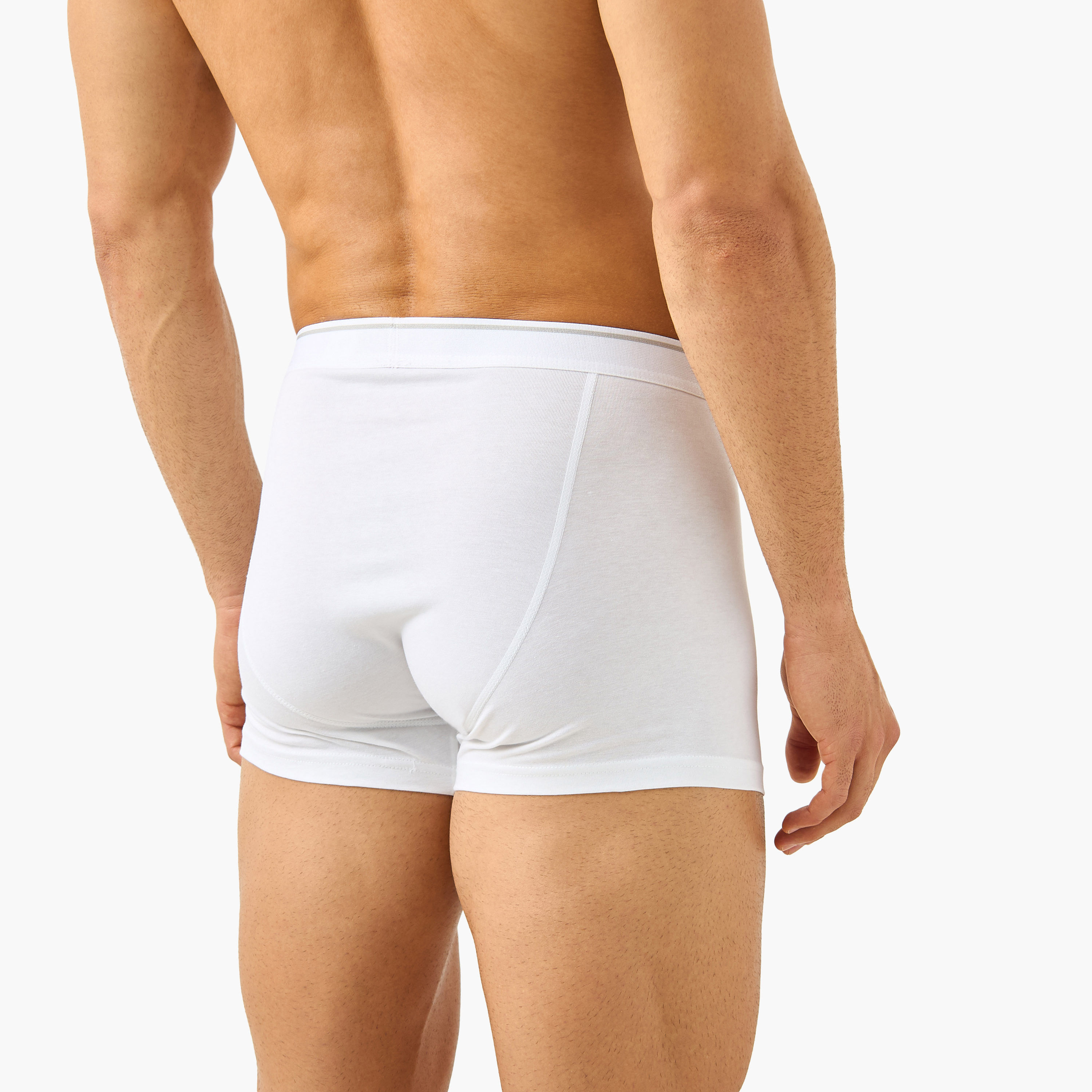 سراويل ترانك داخليّة بخصر مطاطي - طقم من 3 قطع-men-clothing-innerwear-underwear-image-3