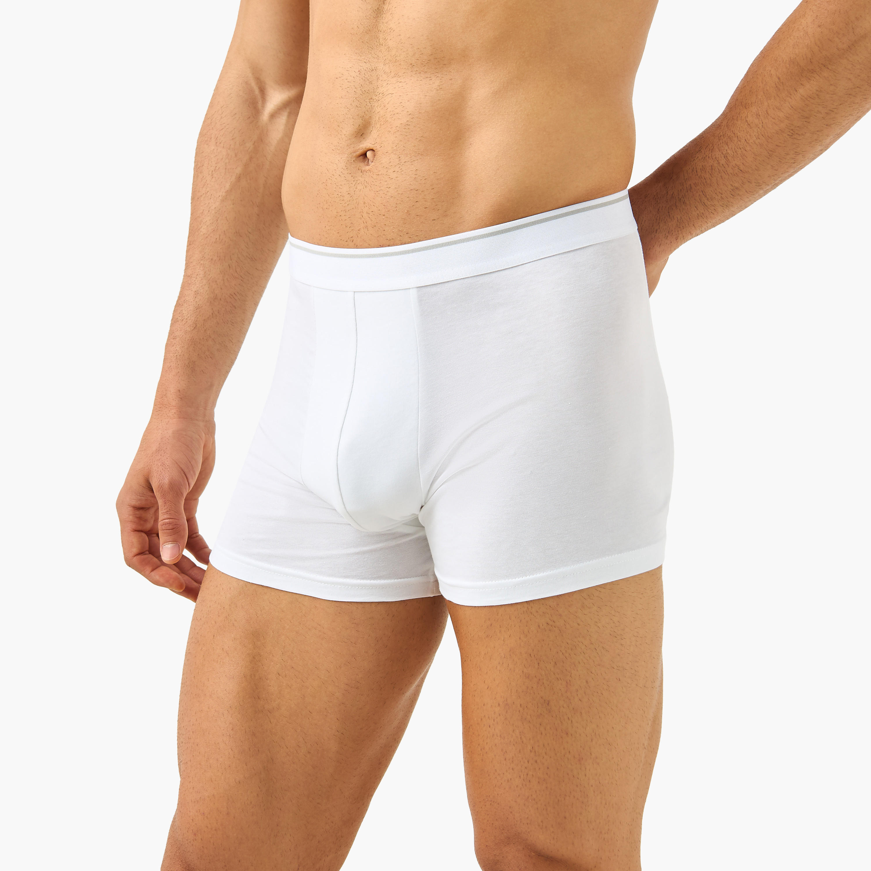 سراويل ترانك داخليّة بخصر مطاطي - طقم من 3 قطع-men-clothing-innerwear-underwear-image-6