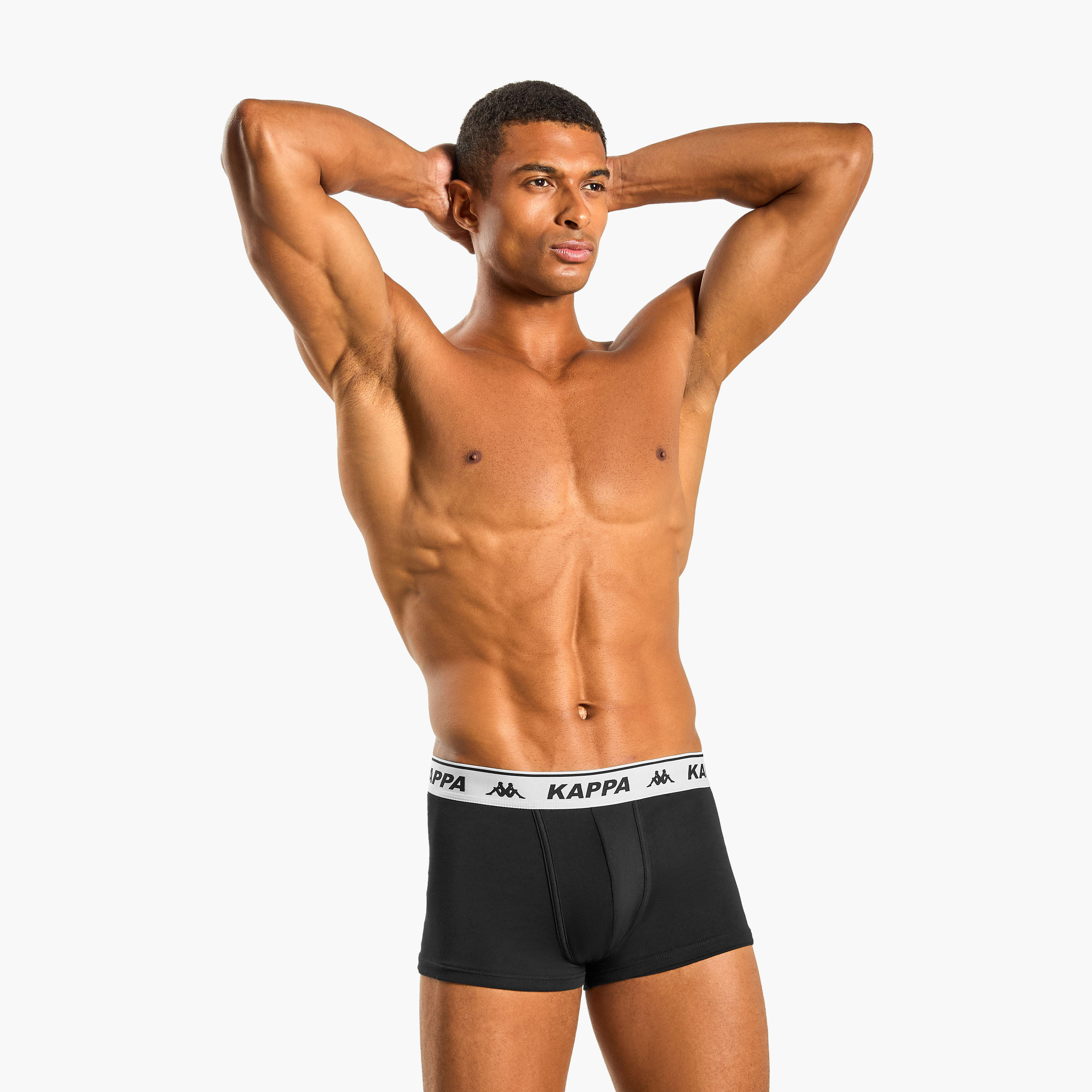 Set of 3 - Kappa Elasticated Waist Trunks-men-clothing-innerwear-underwear-image-3