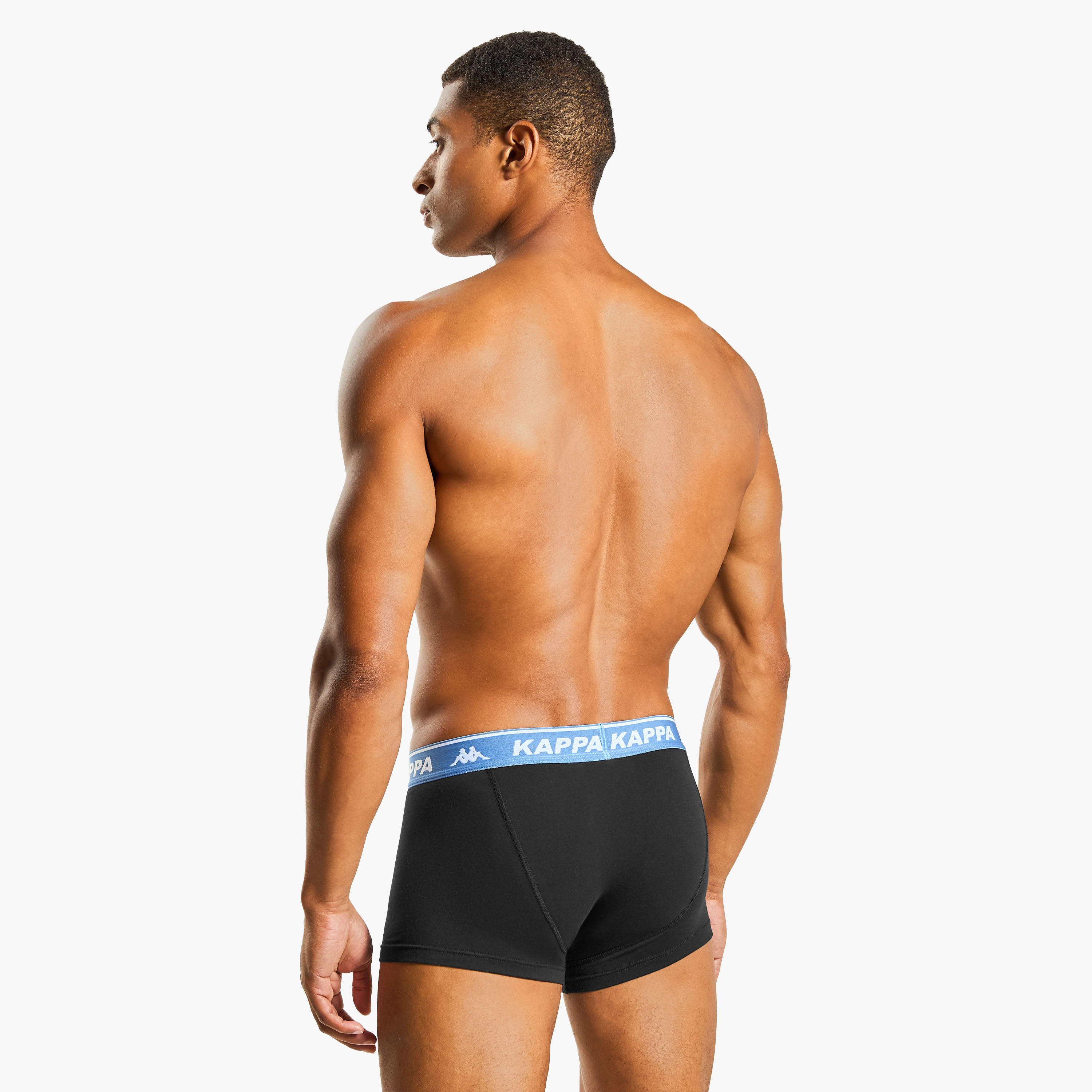 Set of 3 - Kappa Elasticated Waist Trunks-men-clothing-innerwear-underwear-image-4
