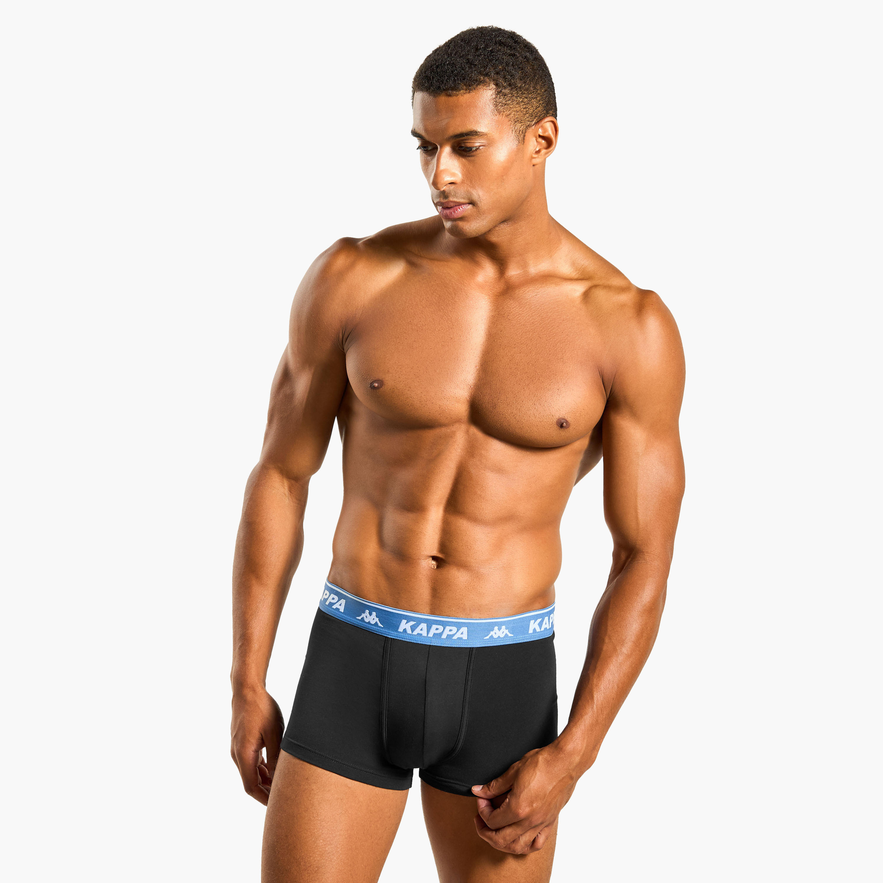 Set of 3 - Kappa Elasticated Waist Trunks-men-clothing-innerwear-underwear-image-5