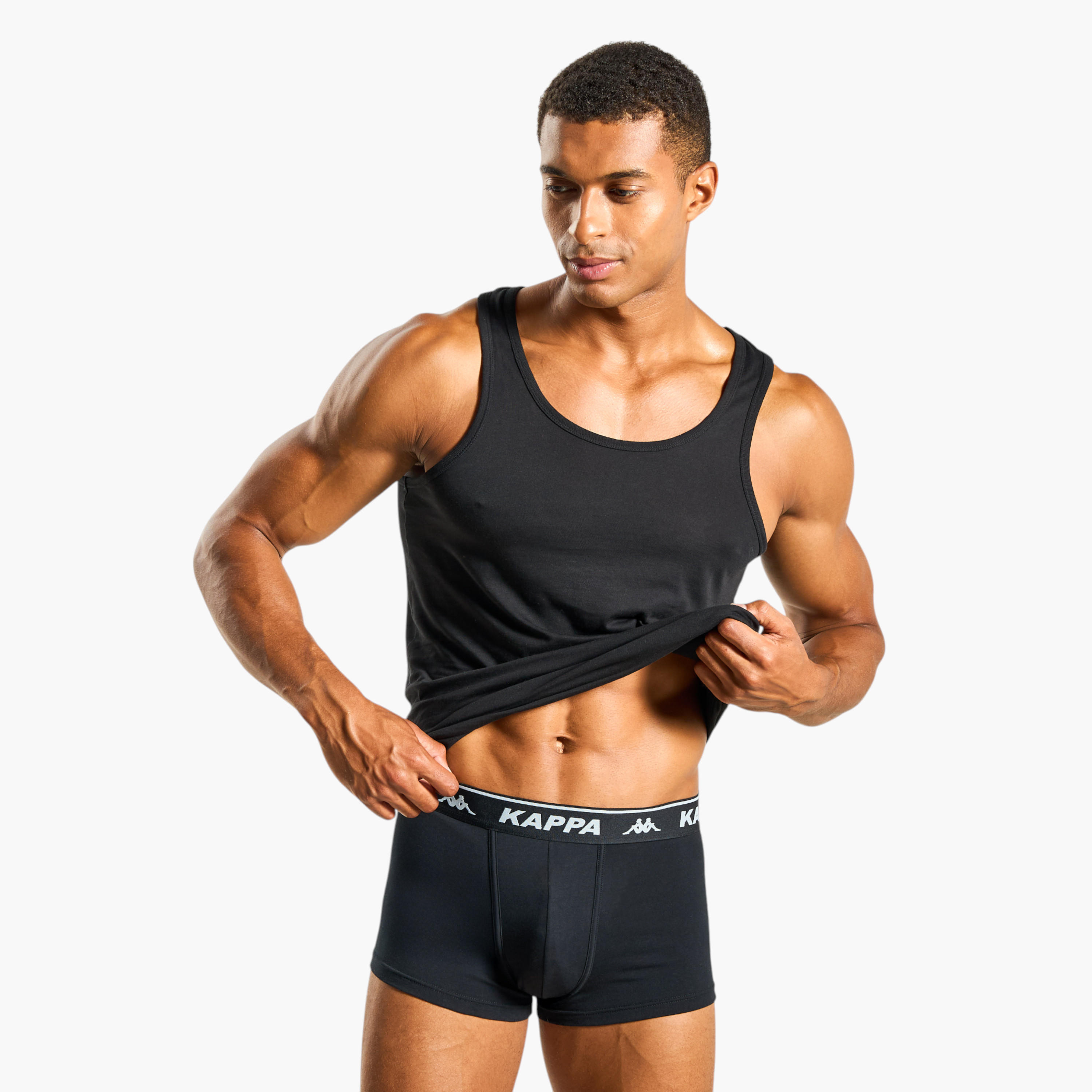 Set of 3 - Kappa Elasticated Waist Trunks-men-clothing-innerwear-underwear-image-5