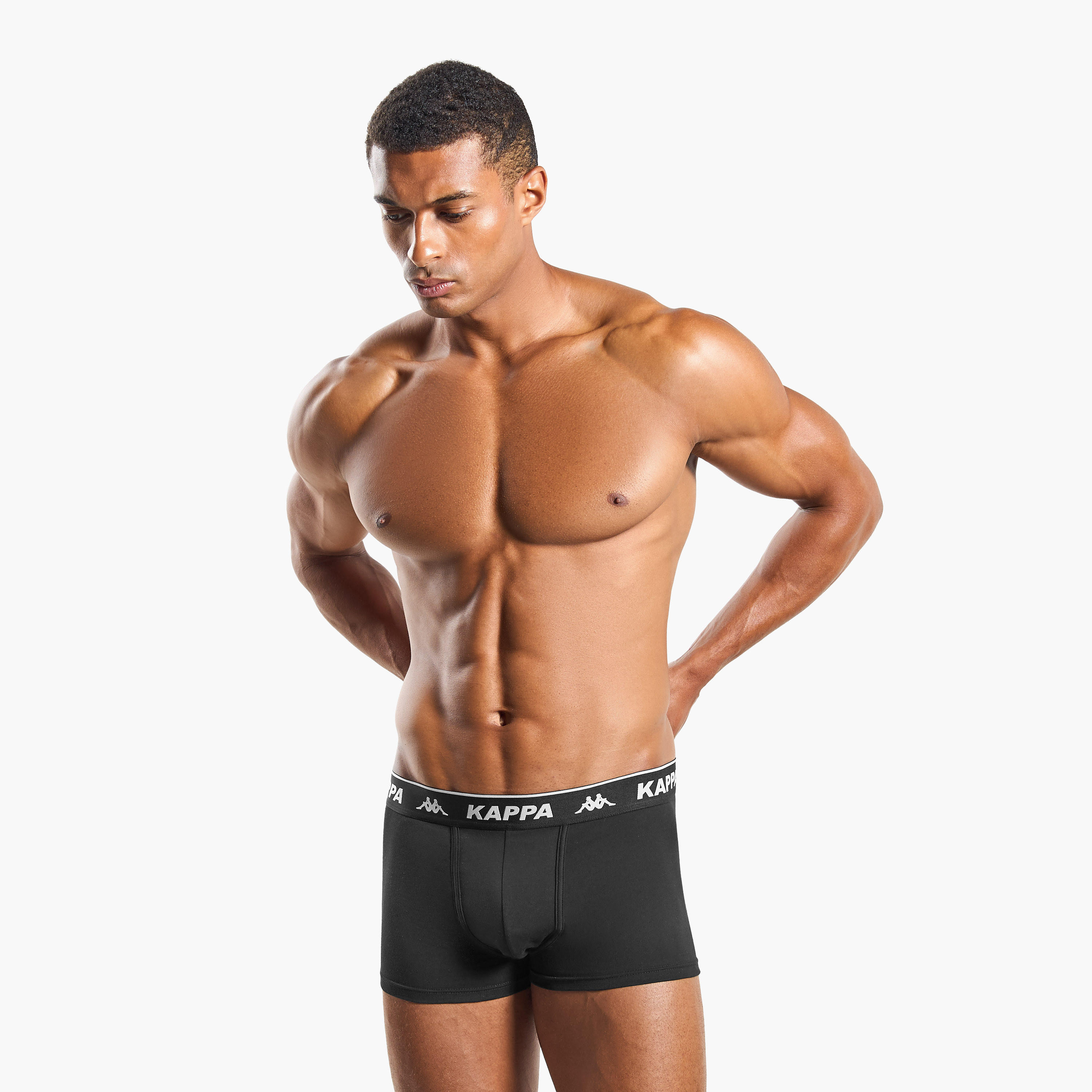 سراويل ترانك بخصر مطاطي من كابا - طقم من 5-men-clothing-innerwear-underwear-image-2