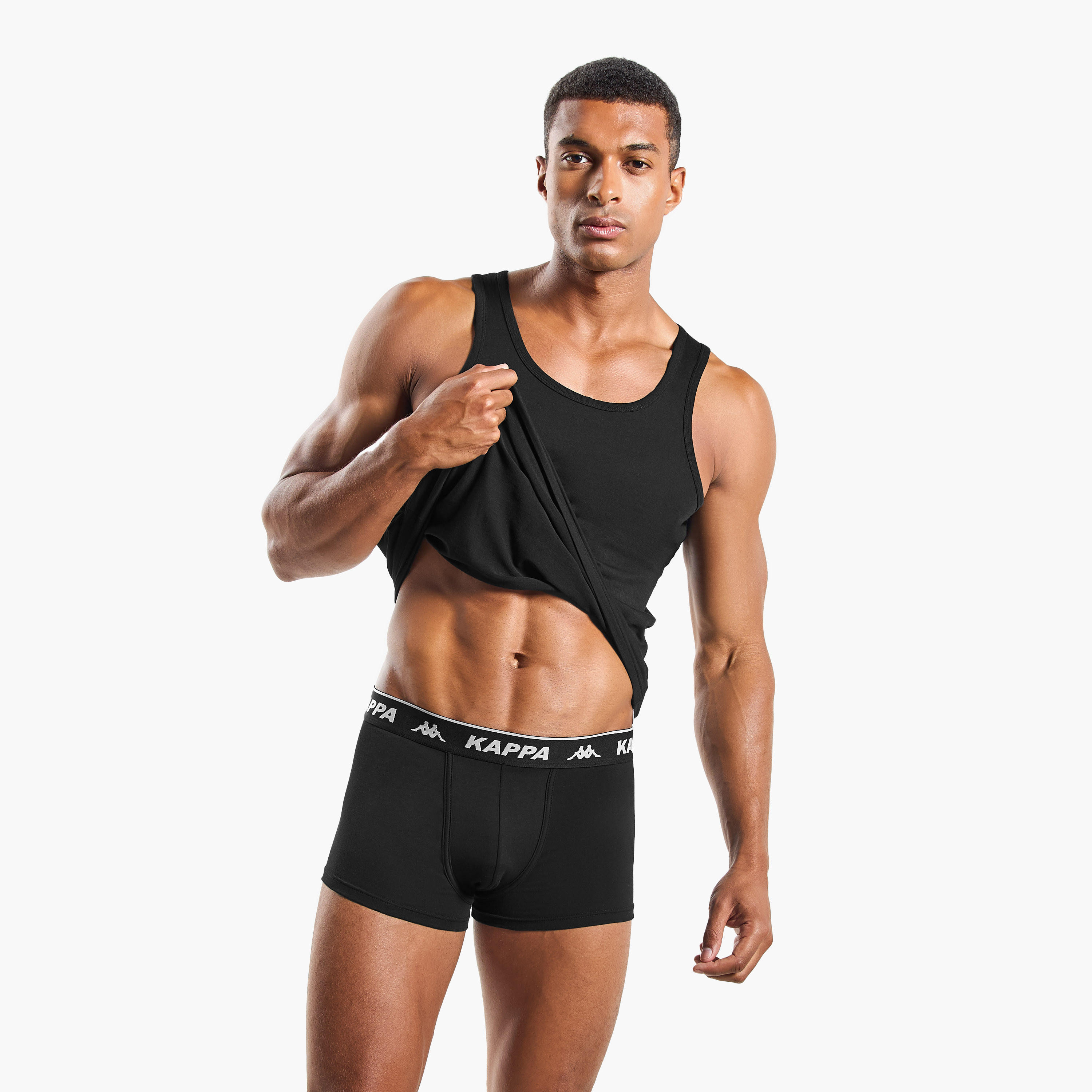 سراويل ترانك بخصر مطاطي من كابا - طقم من 5-men-clothing-innerwear-underwear-image-4