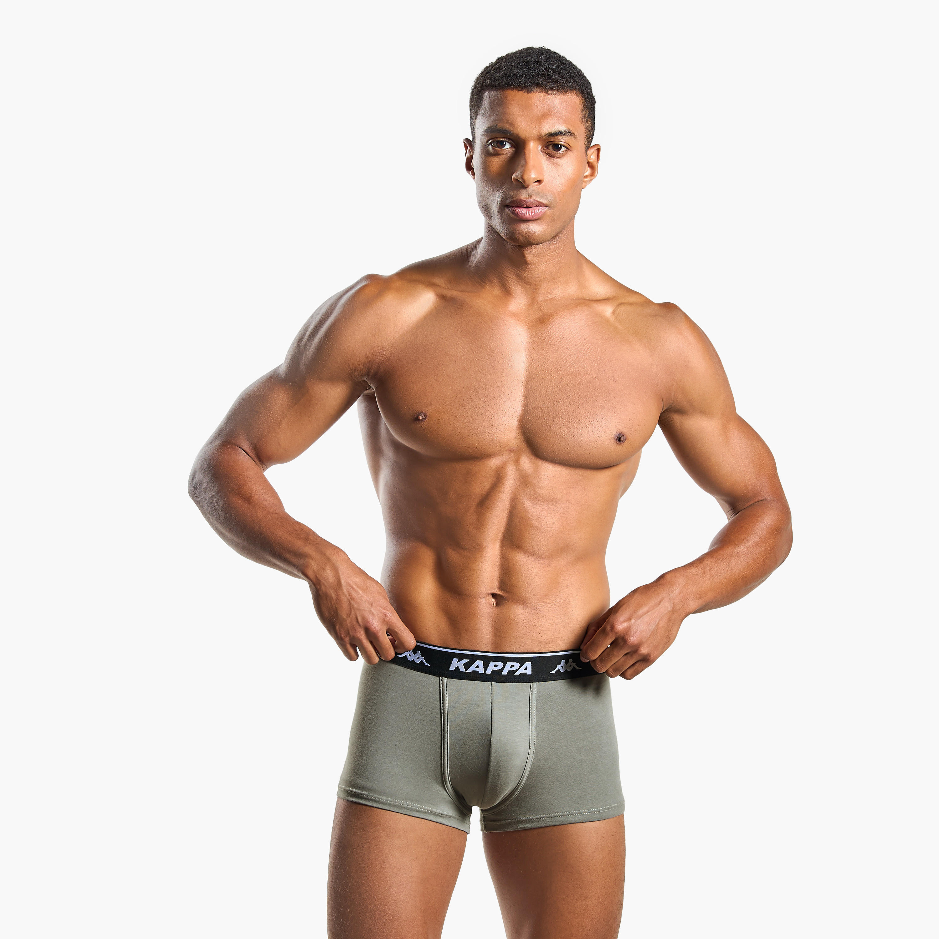 Set of 5 - Kappa Trunk Briefs with Elasticated Waistband-men-clothing-innerwear-underwear-image-4