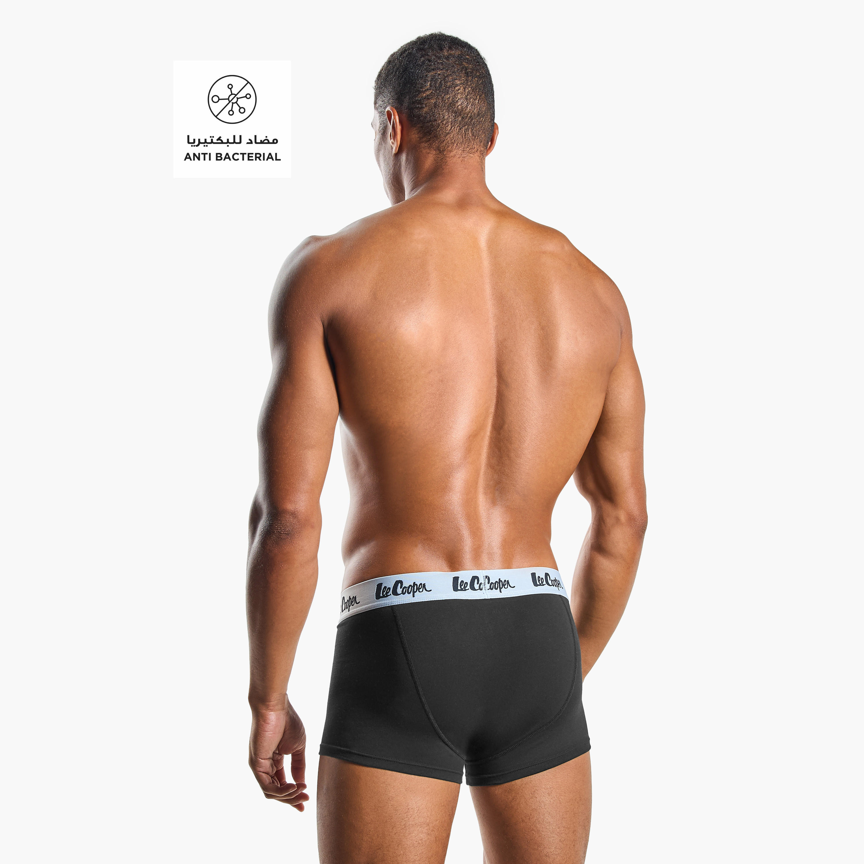 Lee Cooper Elasticated Waist Trunks-men-clothing-innerwear-underwear-image-2