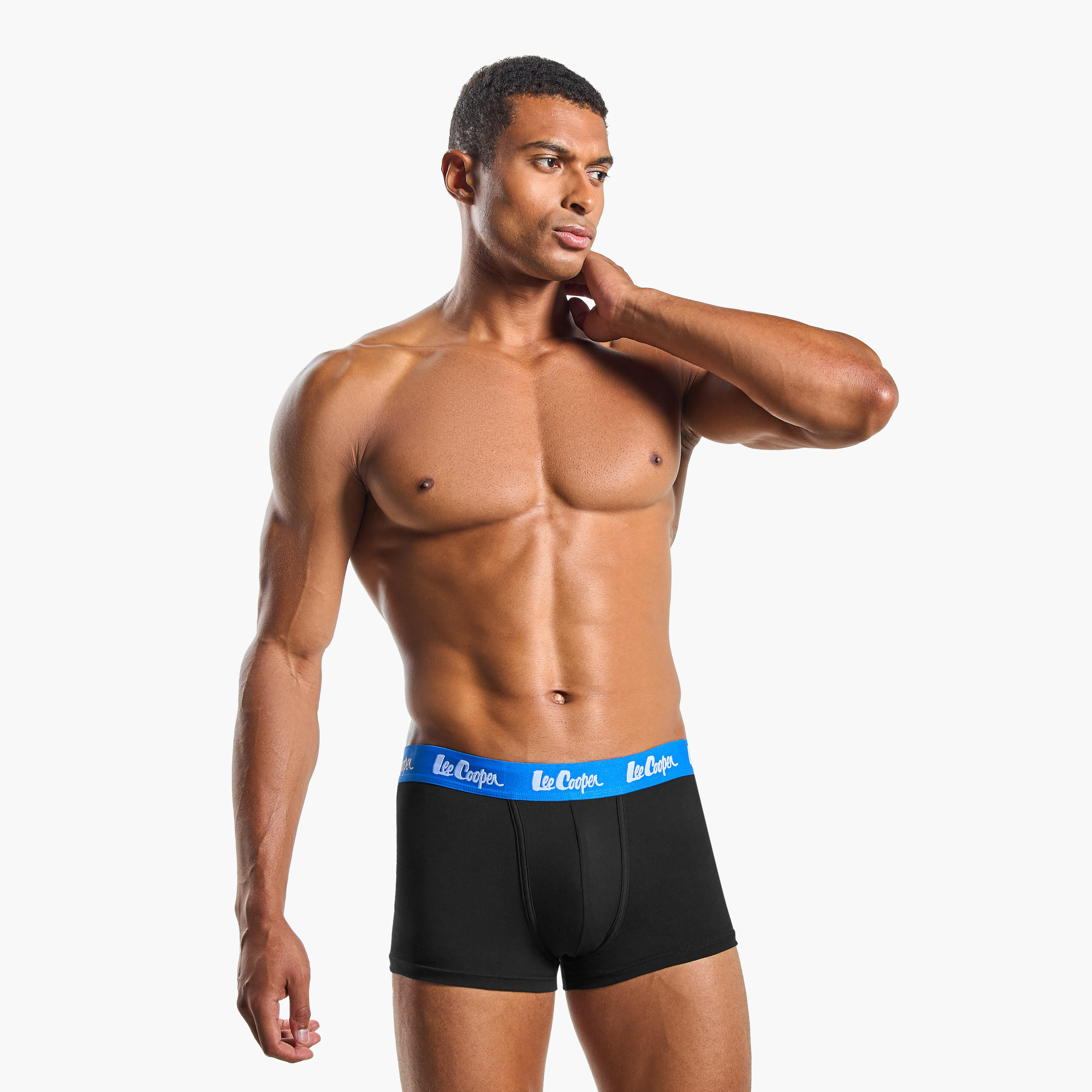 سراويل داخلية ترانك بخصر مطاطي من لي كوبر - طقم من 3 قطع-men-clothing-innerwear-underwear-image-3