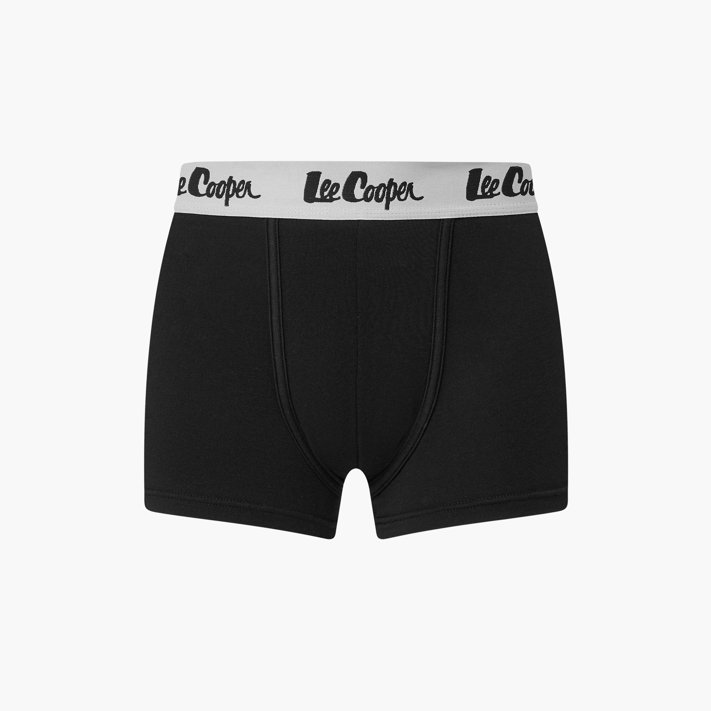Set of 3 - Lee Cooper Trunk Briefs with Elasticated Waistband-men-clothing-innerwear-underwear-image-9