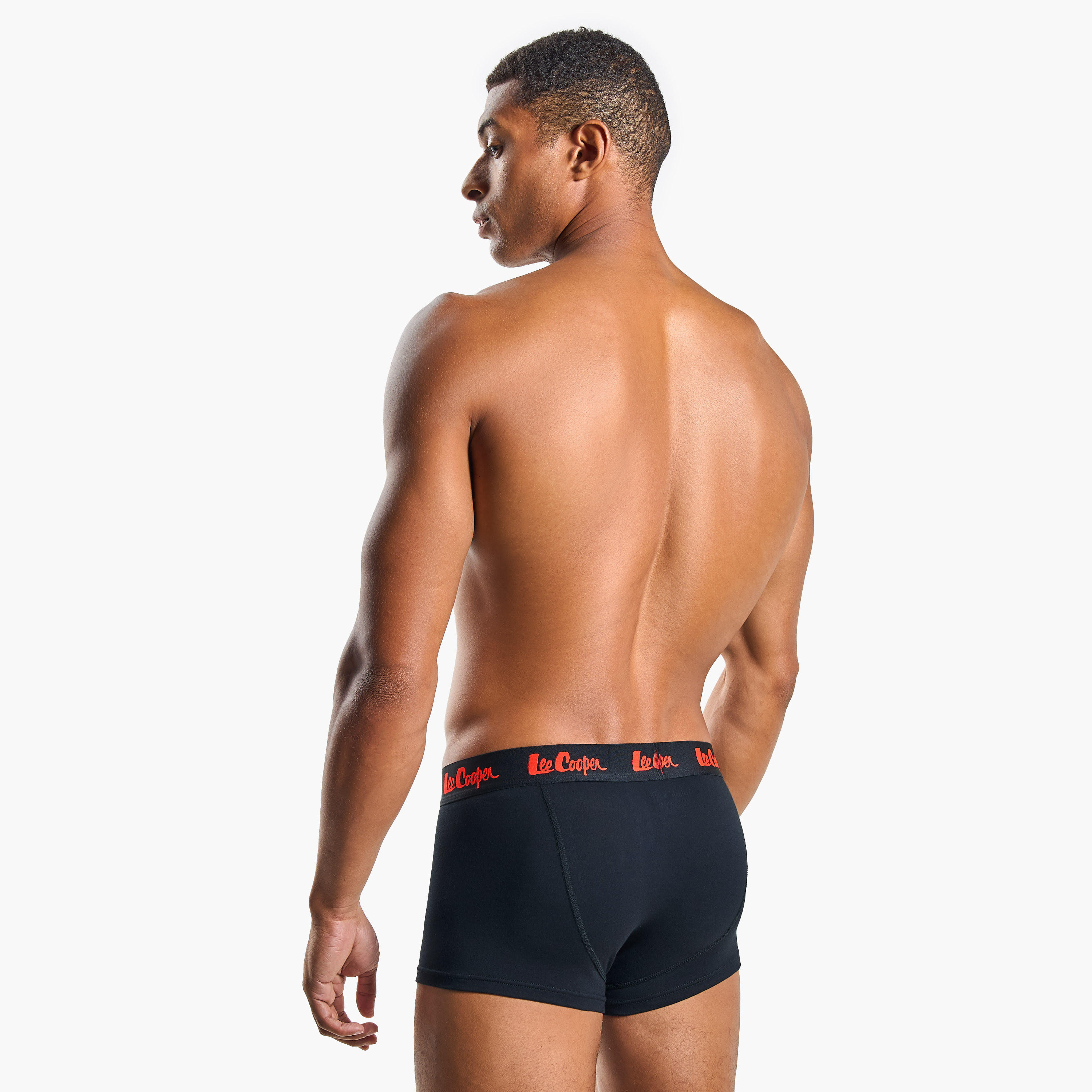 Set of 5 - Lee Cooper Trunk Briefs with Elasticated Waistband-men-clothing-innerwear-underwear-image-6