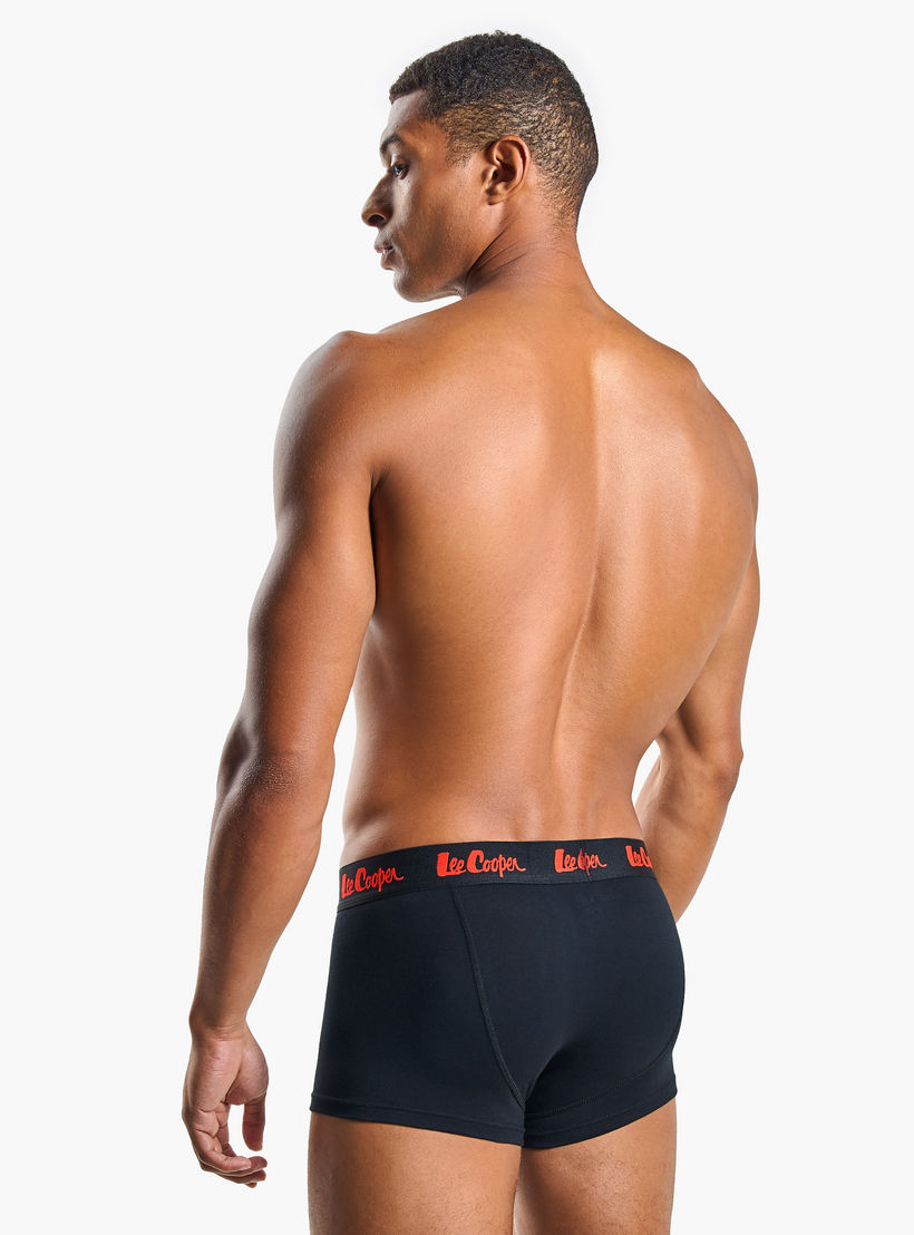 Set of 5 - Lee Cooper Trunk Briefs with Elasticated Waistband-men-clothing-innerwear-underwear-image-6