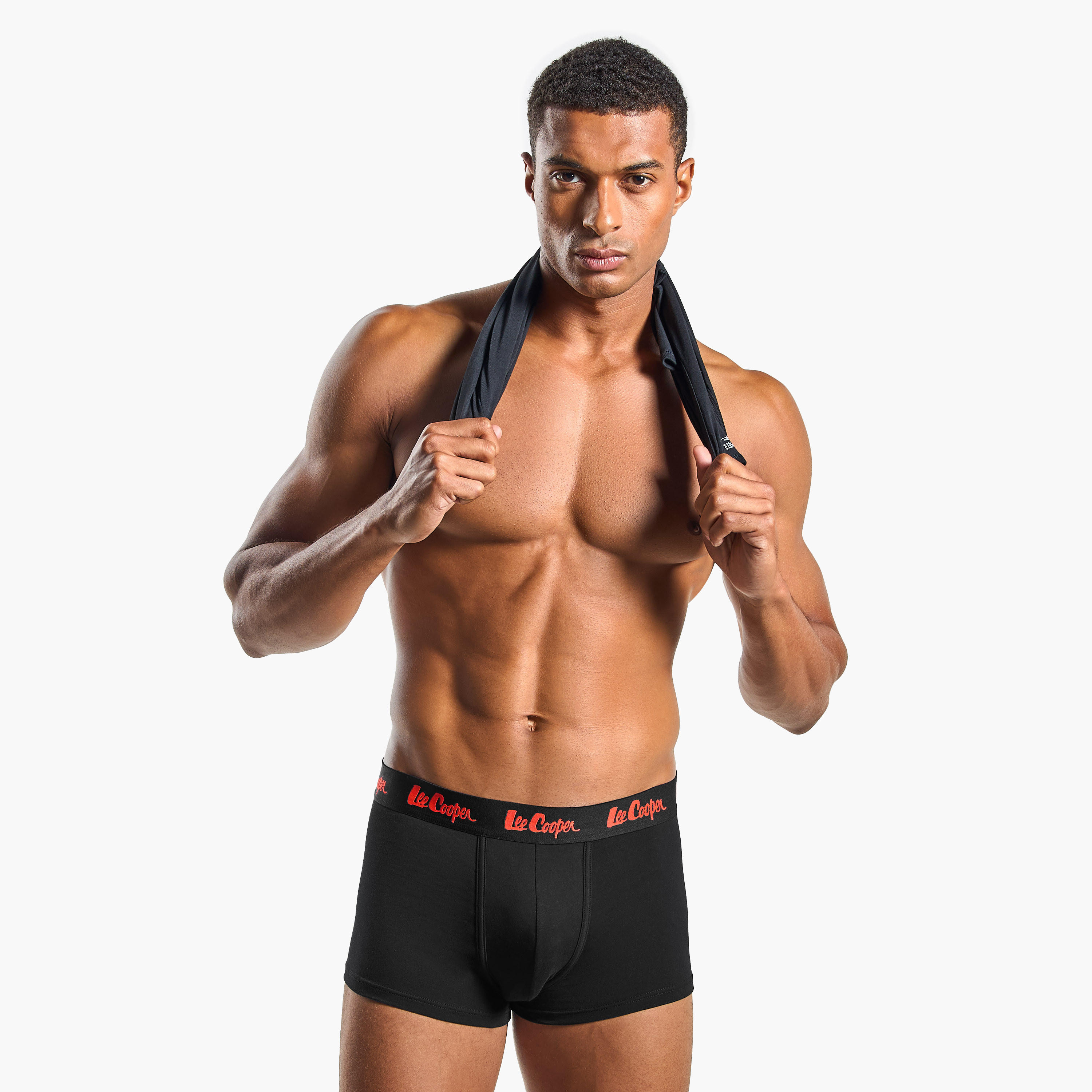 Set of 5 - Lee Cooper Trunk Briefs with Elasticated Waistband-men-clothing-innerwear-underwear-image-7