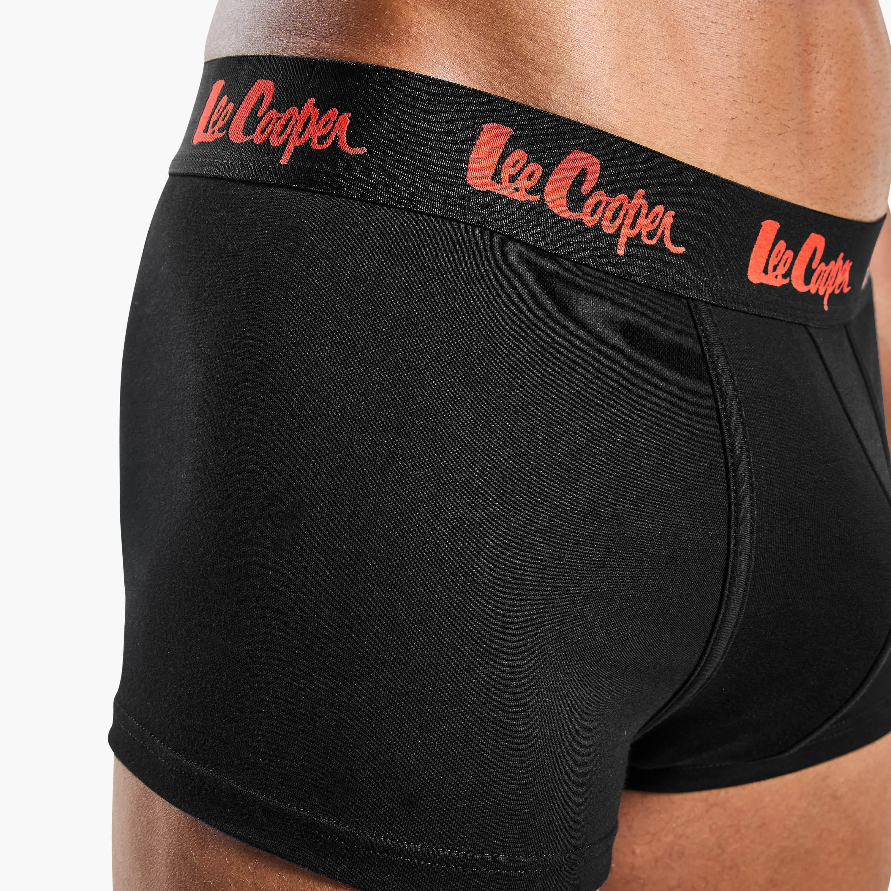 Set of 5 - Lee Cooper Trunk Briefs with Elasticated Waistband-men-clothing-innerwear-underwear-image-8