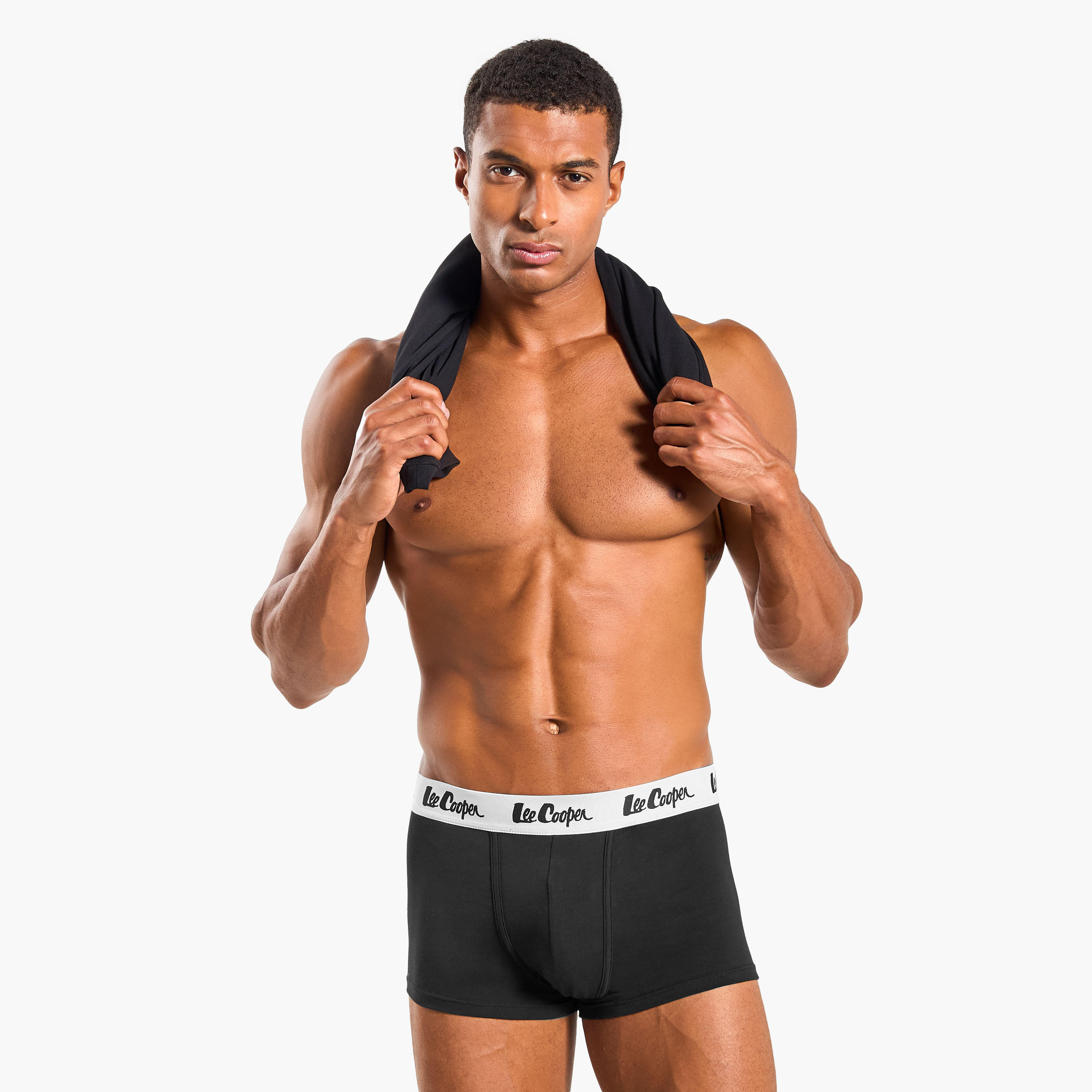 Set of 5 - Lee Cooper Trunk Briefs with Elasticated Waistband-men-clothing-innerwear-underwear-image-7