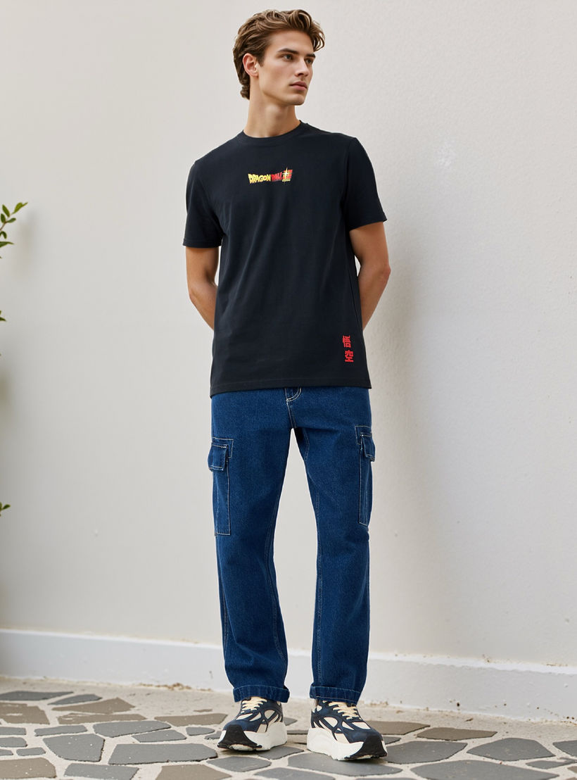 تيشيرت بياقة ضيقة وطبعات-men-clothing-tshirtsandpolos-tshirts-image-2