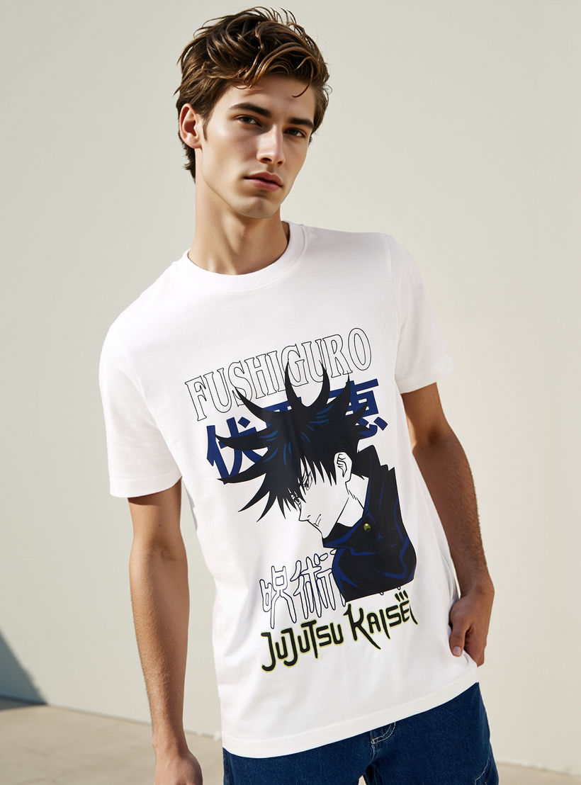 تيشيرت بياقة ضيقة وطبعات-men-clothing-tshirtsandpolos-tshirts-image-1