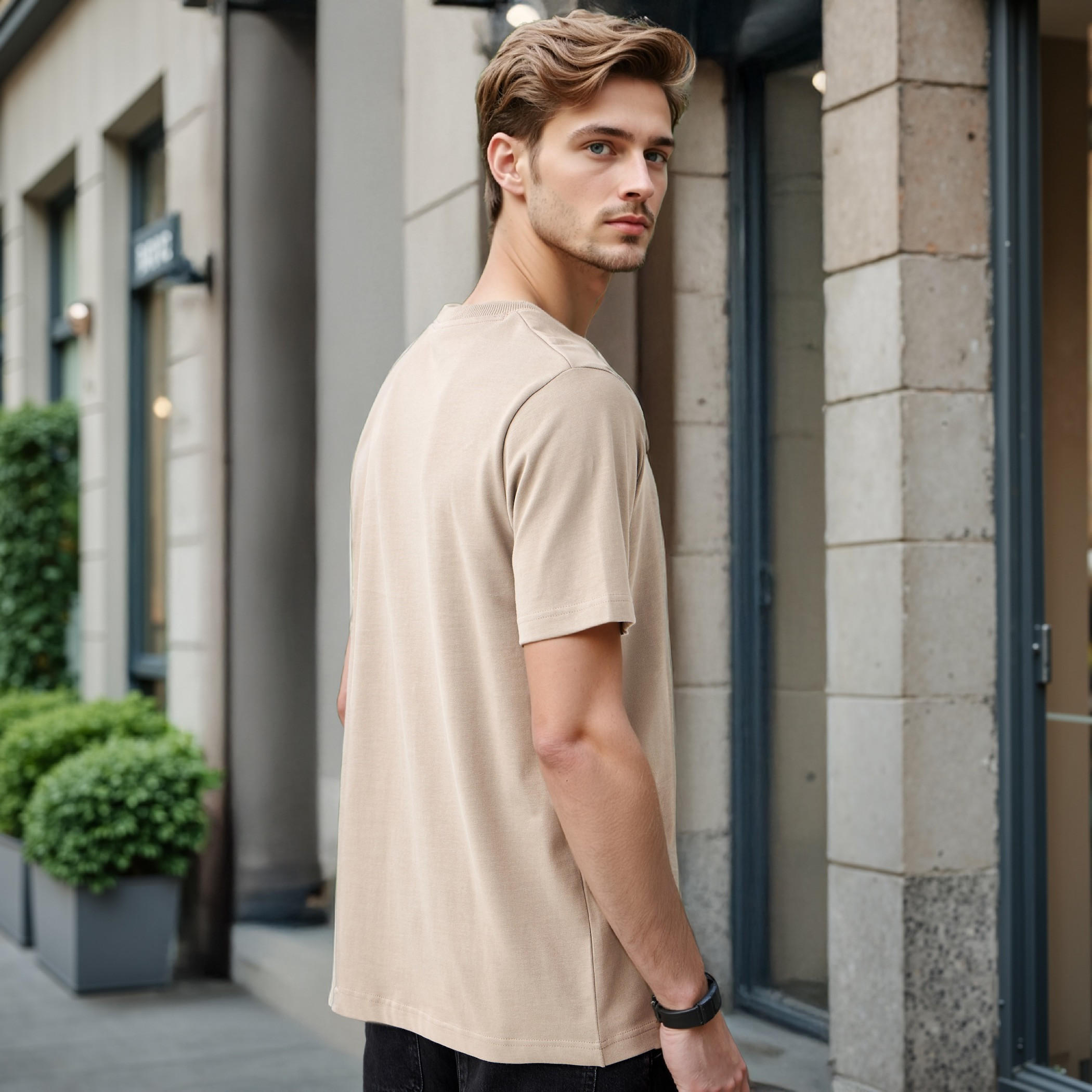 The Godfather Print Crew Neck T-shirt-men-clothing-tshirtsandpolos-tshirts-image-3