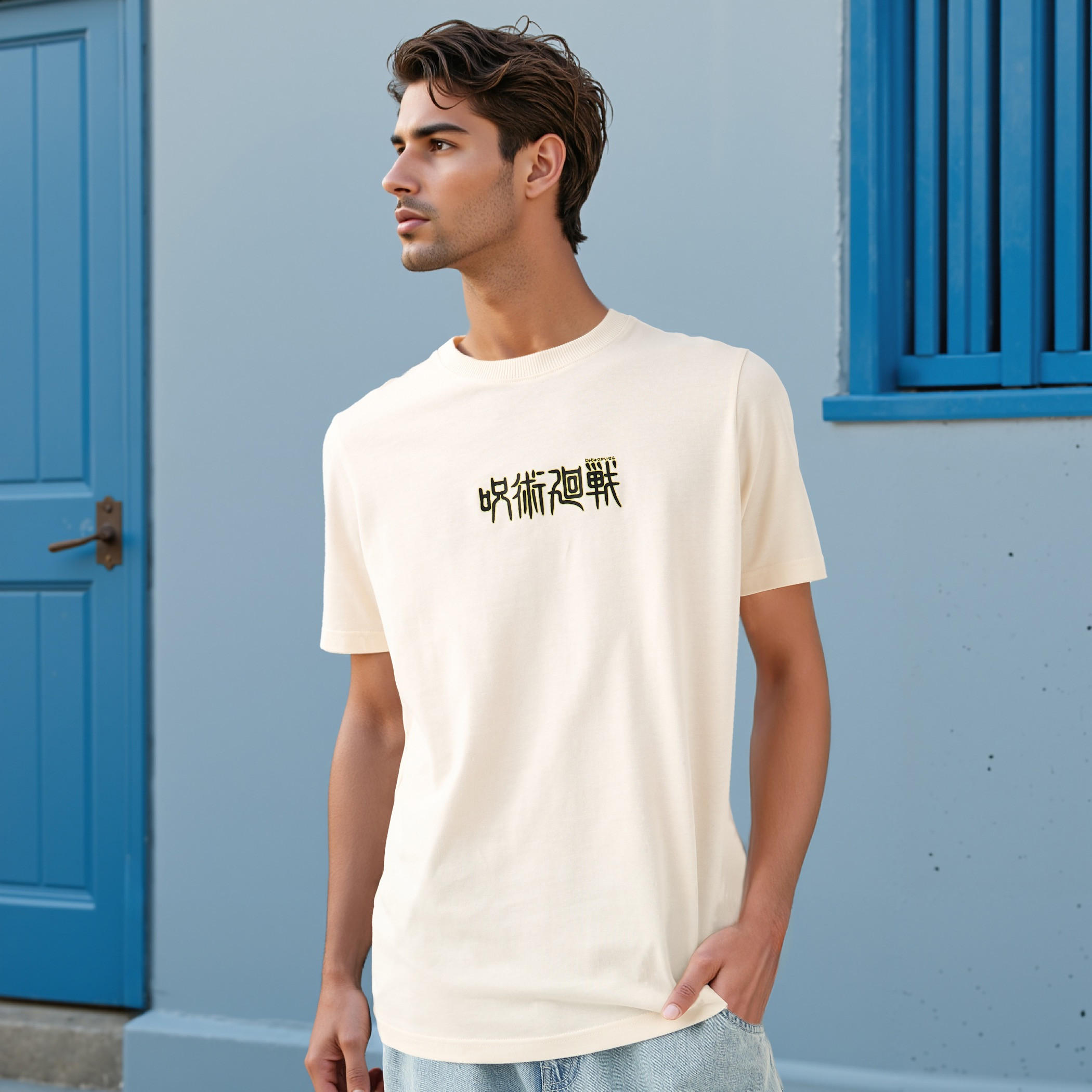 Jujutsu Kaisen Print Crew Neck T-shirt-men-clothing-tshirtsandpolos-tshirts-image-3