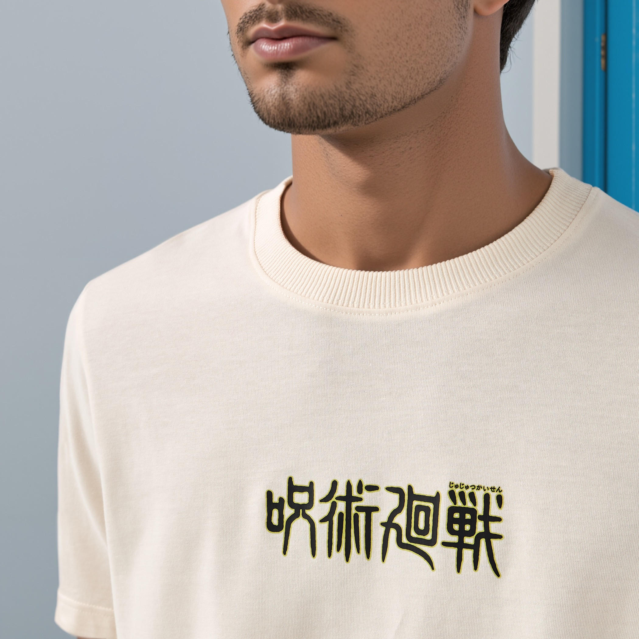 Jujutsu Kaisen Print Crew Neck T-shirt-men-clothing-tshirtsandpolos-tshirts-image-4