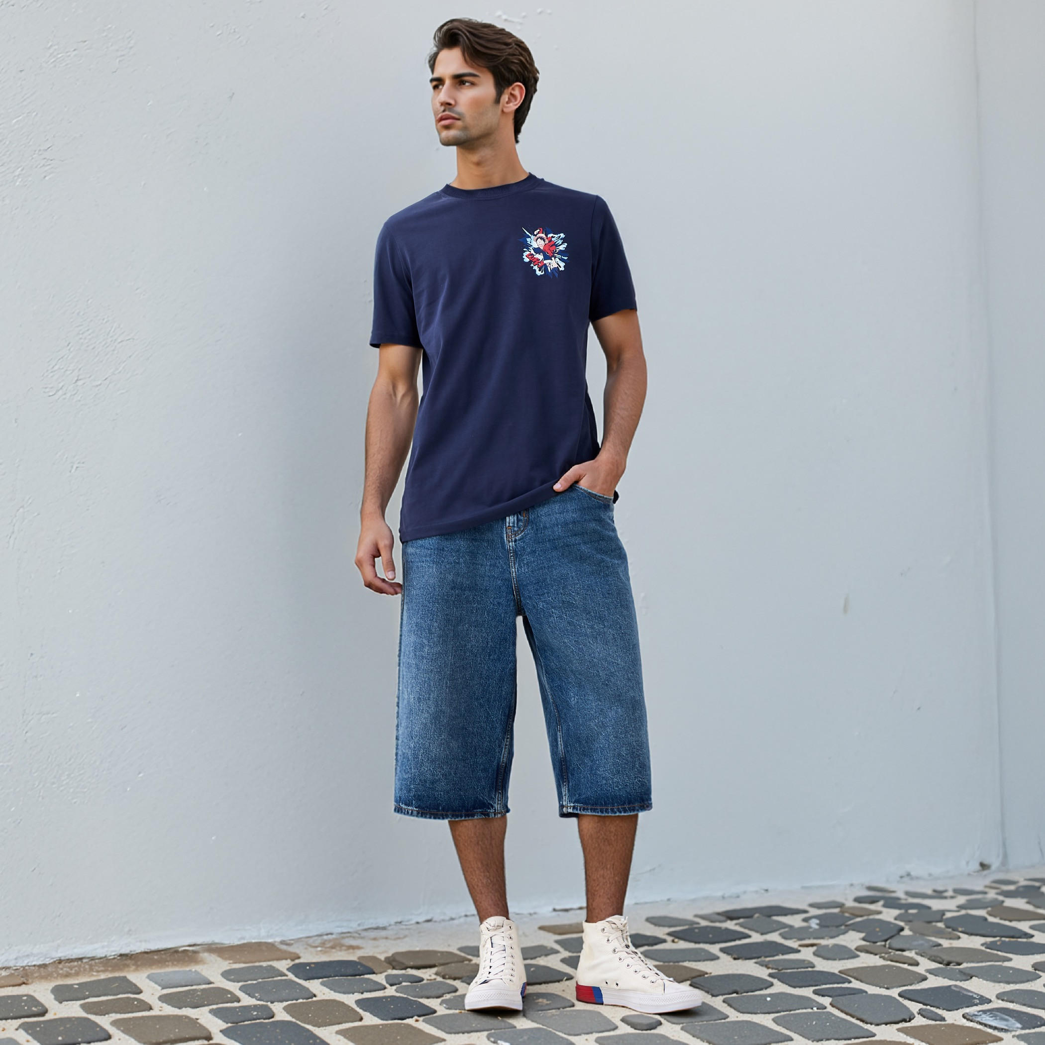 تيشيرت بطبعات لوفي-men-clothing-tshirtsandpolos-tshirts-image-2