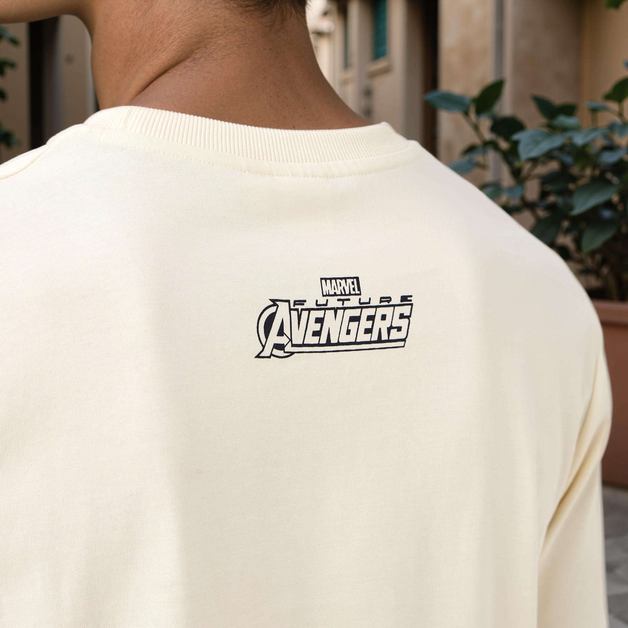 Avengers Print T-shirt with Crew Neck-men-clothing-tshirtsandpolos-tshirts-image-4