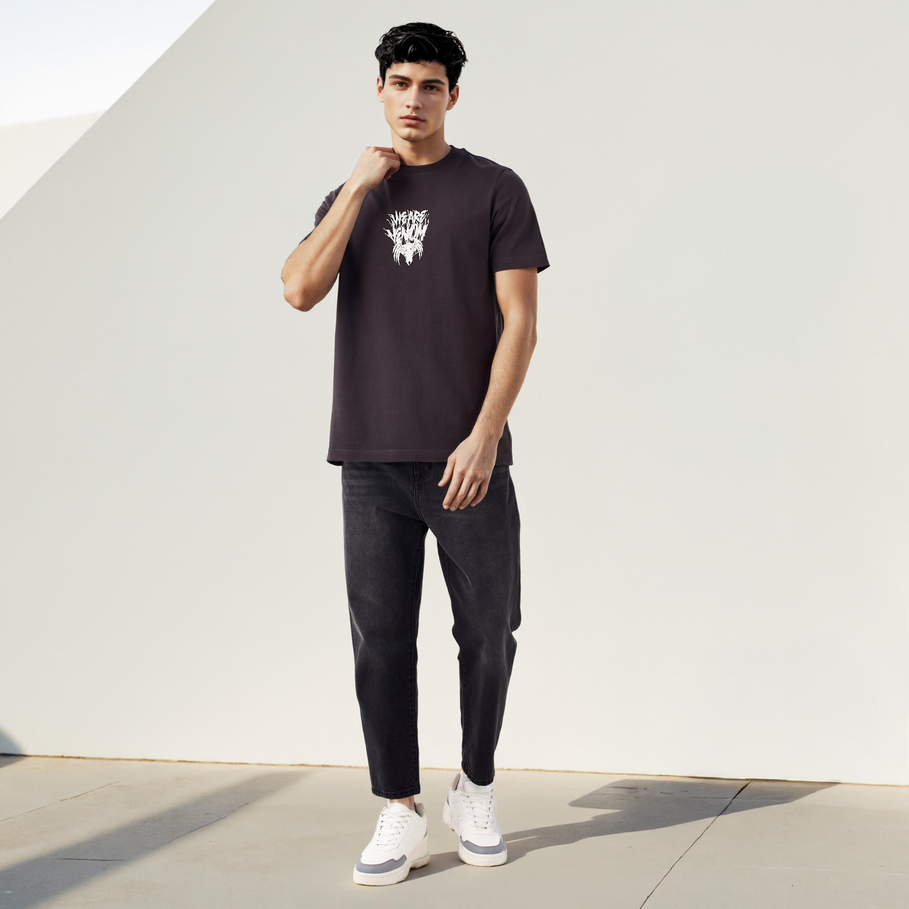 Venom Men Regular Fit Crew Neck Short Sleeves T-shirt-men-clothing-tshirtsandpolos-tshirts-image-2