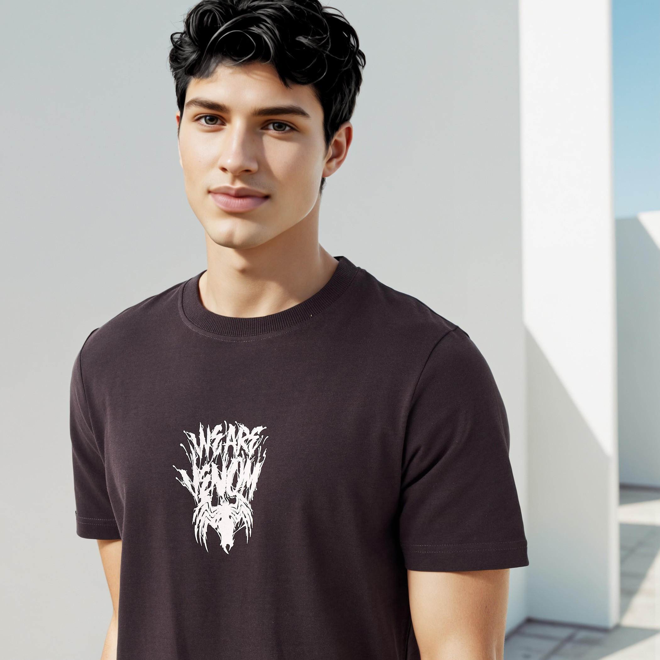 Venom Men Regular Fit Crew Neck Short Sleeves T-shirt-men-clothing-tshirtsandpolos-tshirts-image-4