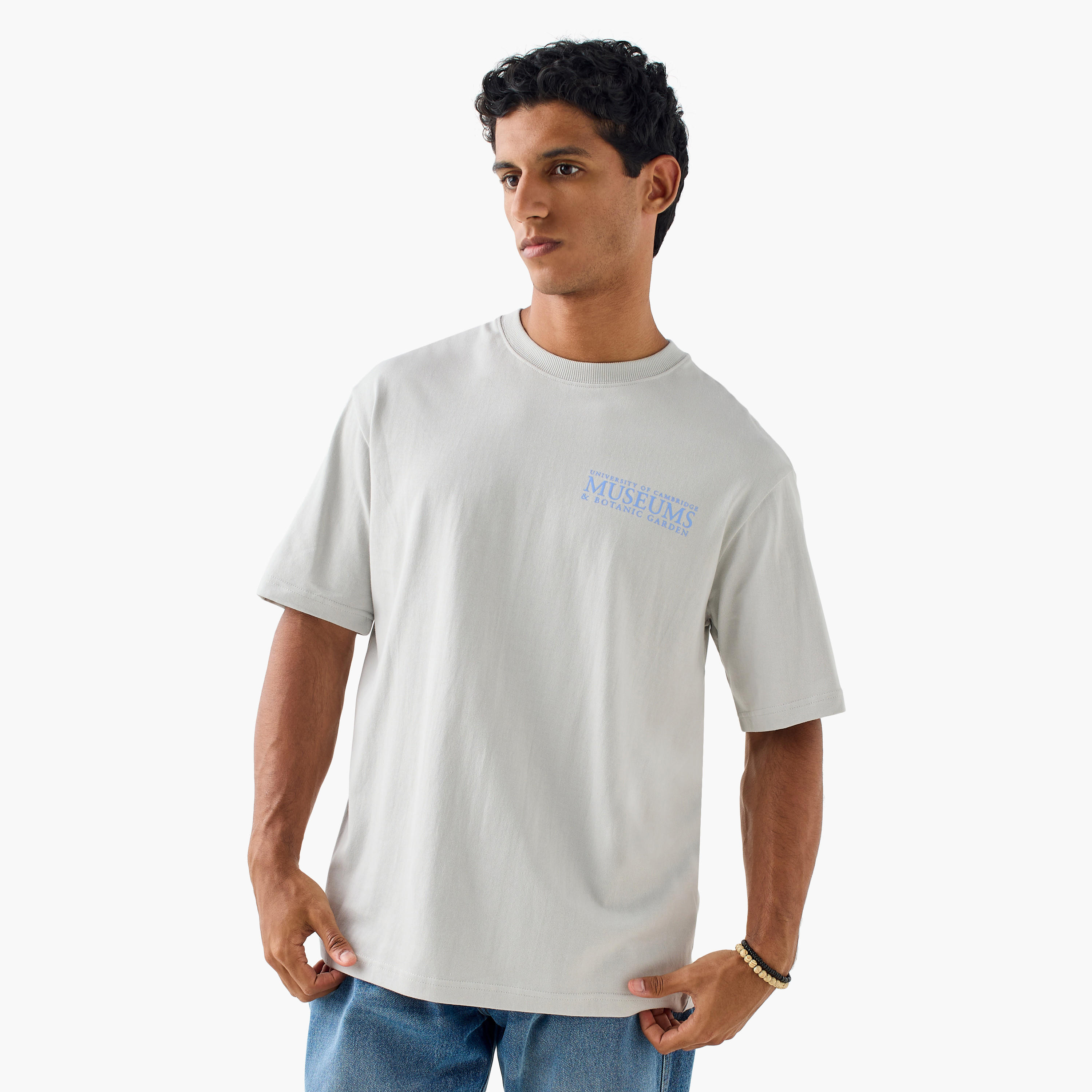 Cambridge University Men Crew Neck Short Sleeves T-shirt-men-clothing-tshirtsandpolos-tshirts-image-3