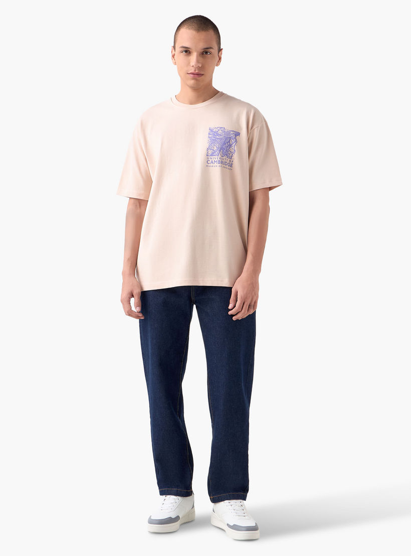 Cambridge University Men Crew Neck Short Sleeves T-shirt-men-clothing-tshirtsandpolos-tshirts-image-2