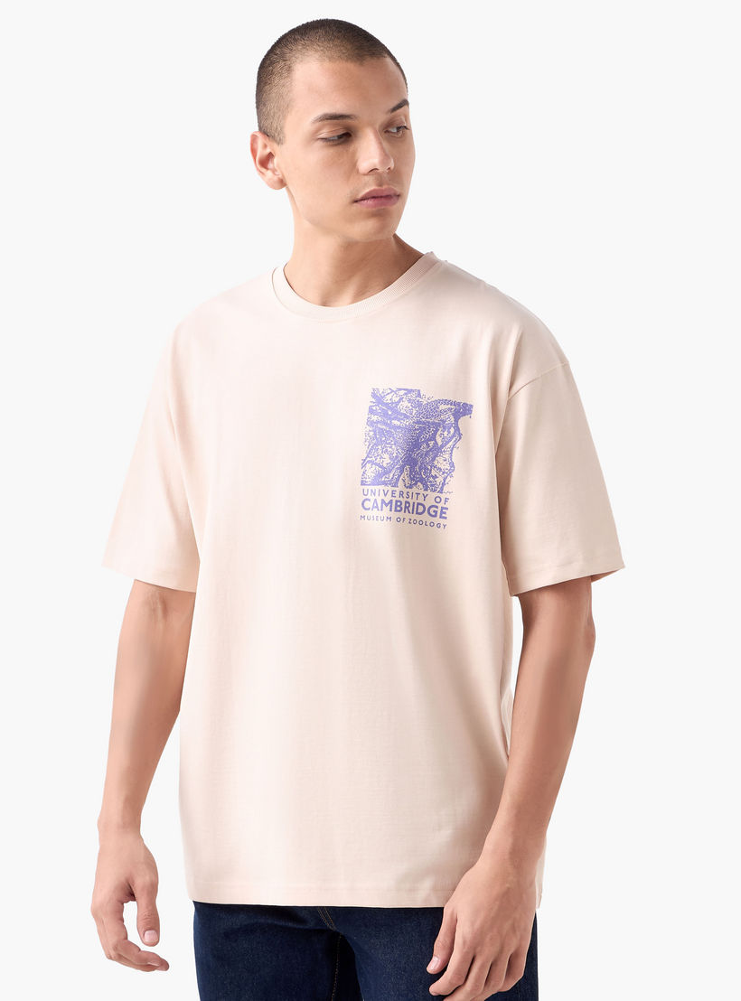Cambridge University Men Crew Neck Short Sleeves T-shirt-men-clothing-tshirtsandpolos-tshirts-image-3