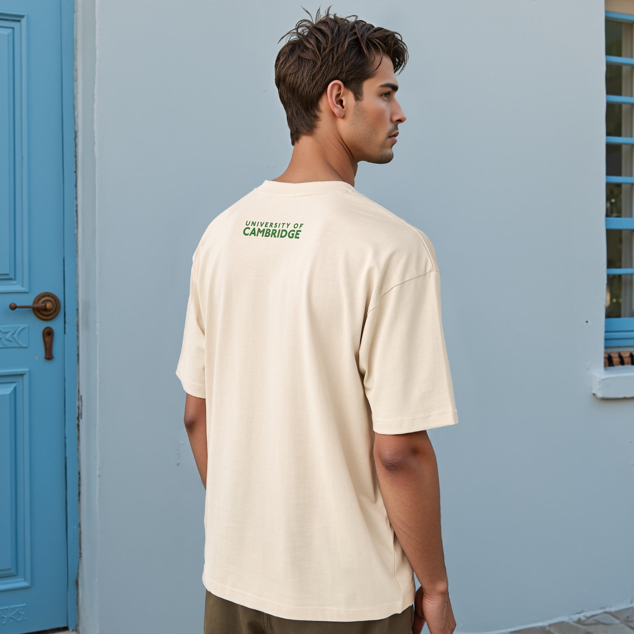 Cambridge University Men Crew Neck Short Sleeves T-shirt-men-clothing-tshirtsandpolos-tshirts-image-3