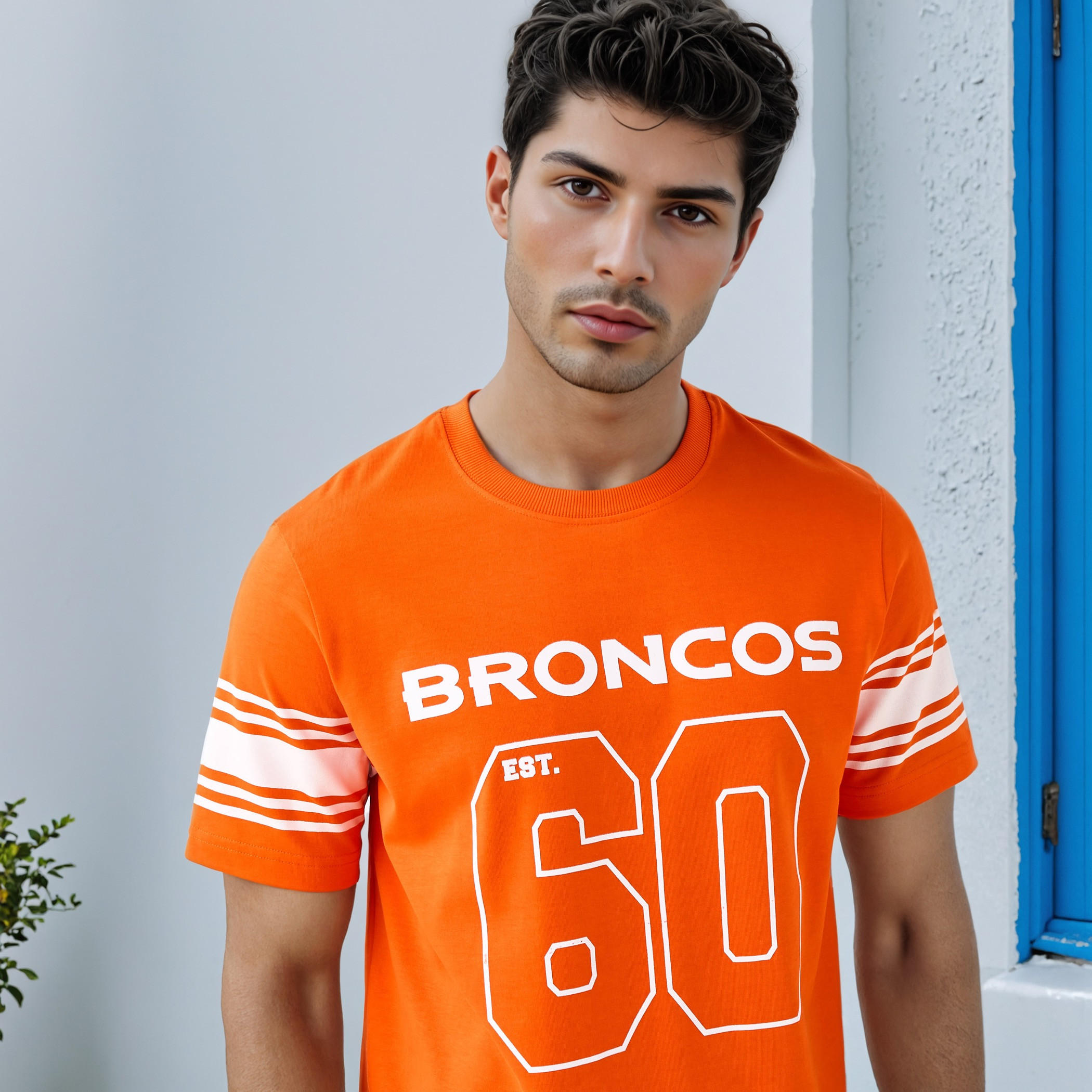 Denver Broncos NFL Men Regular Fit Crew Neck Short Sleeves T-shirt-men-clothing-tshirtsandpolos-tshirts-image-4