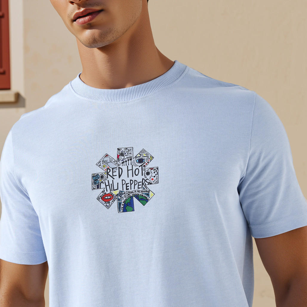 The Red Hot Chili Peppers Print T-shirt-men-clothing-tshirtsandpolos-tshirts-image-4