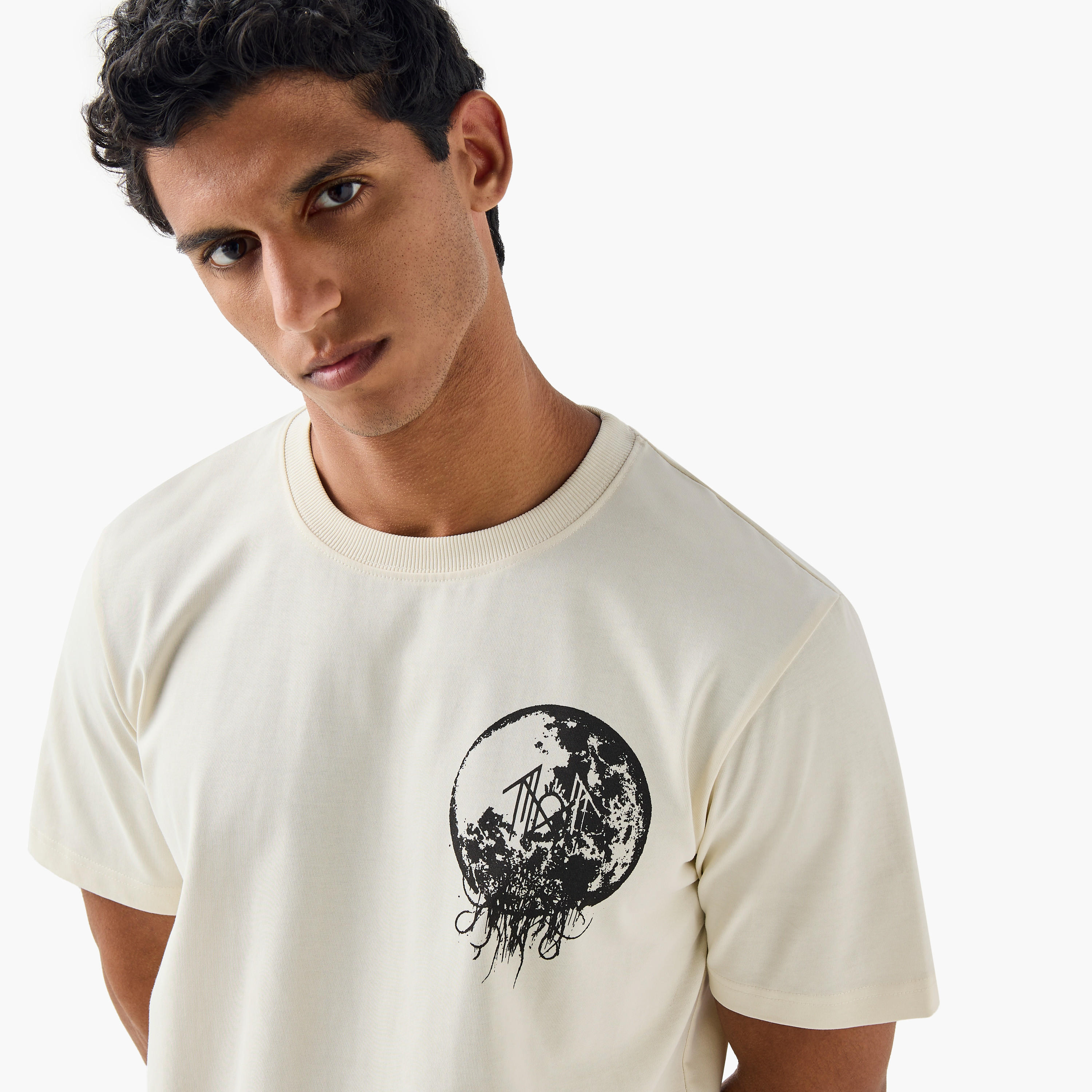 Sleep Token Print Crew Neck T-shirt-men-clothing-tshirtsandpolos-tshirts-image-4