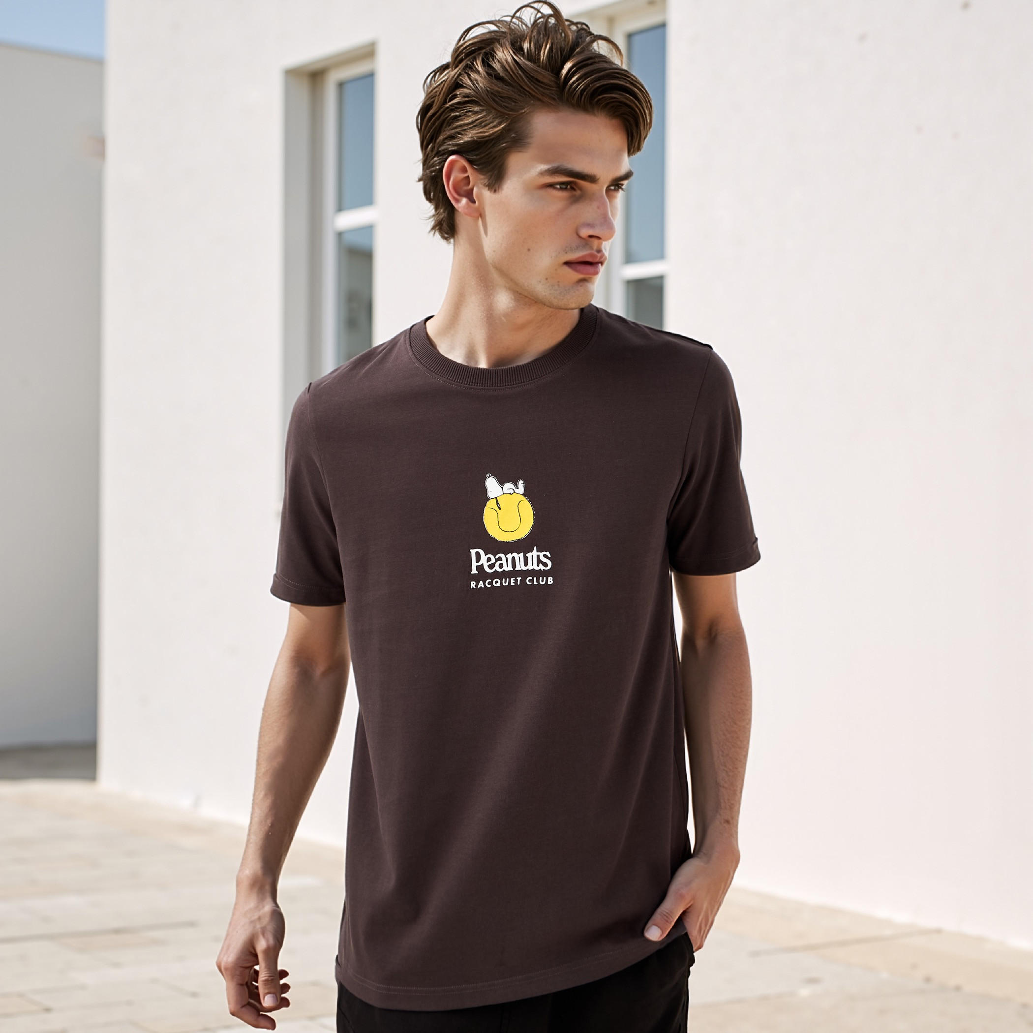 Snoopy Dog Print T-shirt-PROMO_SP_AE_2FOR59_110625-image-3