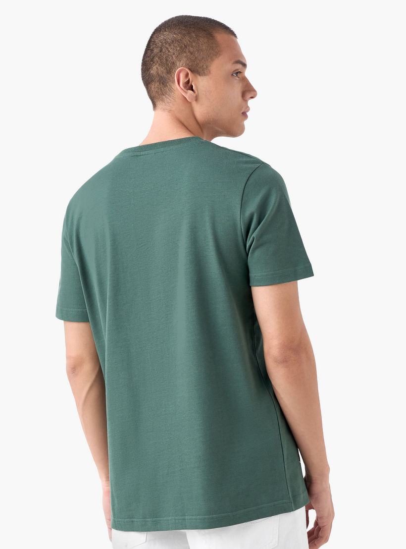 Peanuts Print T-shirt with Crew Neck-men-clothing-tshirtsandpolos-tshirts-image-3