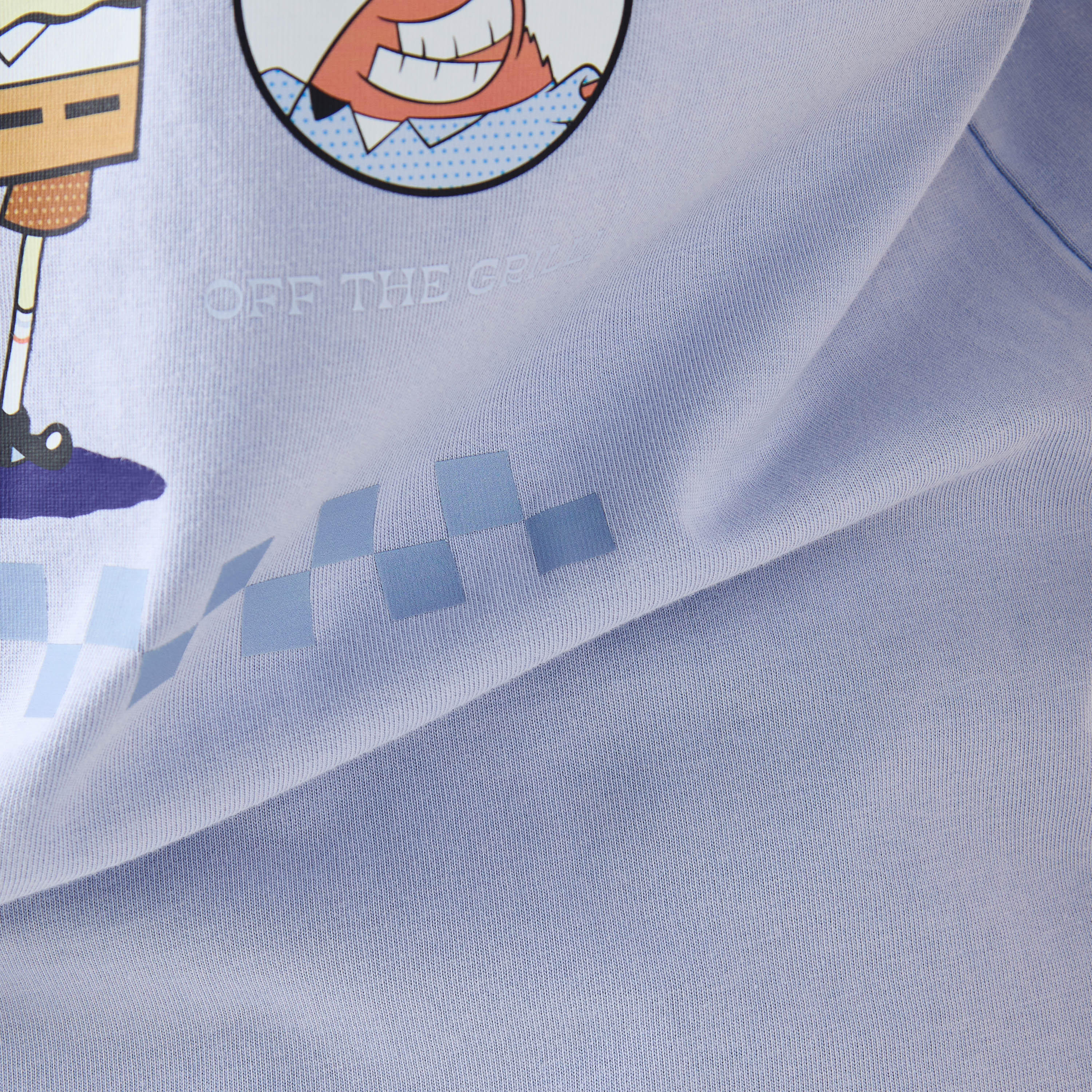 Spongebob Square Pants Print Crew Neck T-shirt with Short Sleeves-men-clothing-tshirtsandpolos-tshirts-image-5