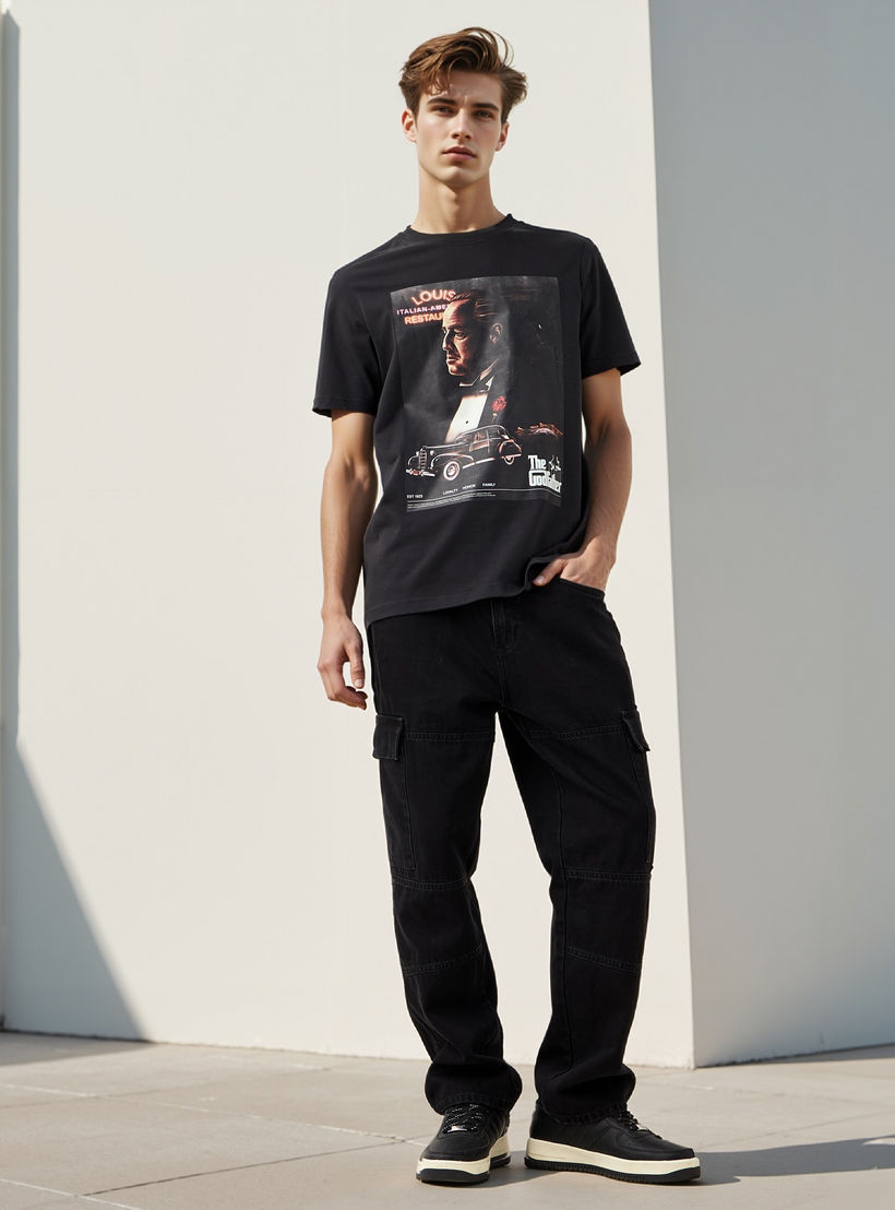 The Godfather Print Crew Neck T-shirt-men-clothing-tshirtsandpolos-tshirts-image-2