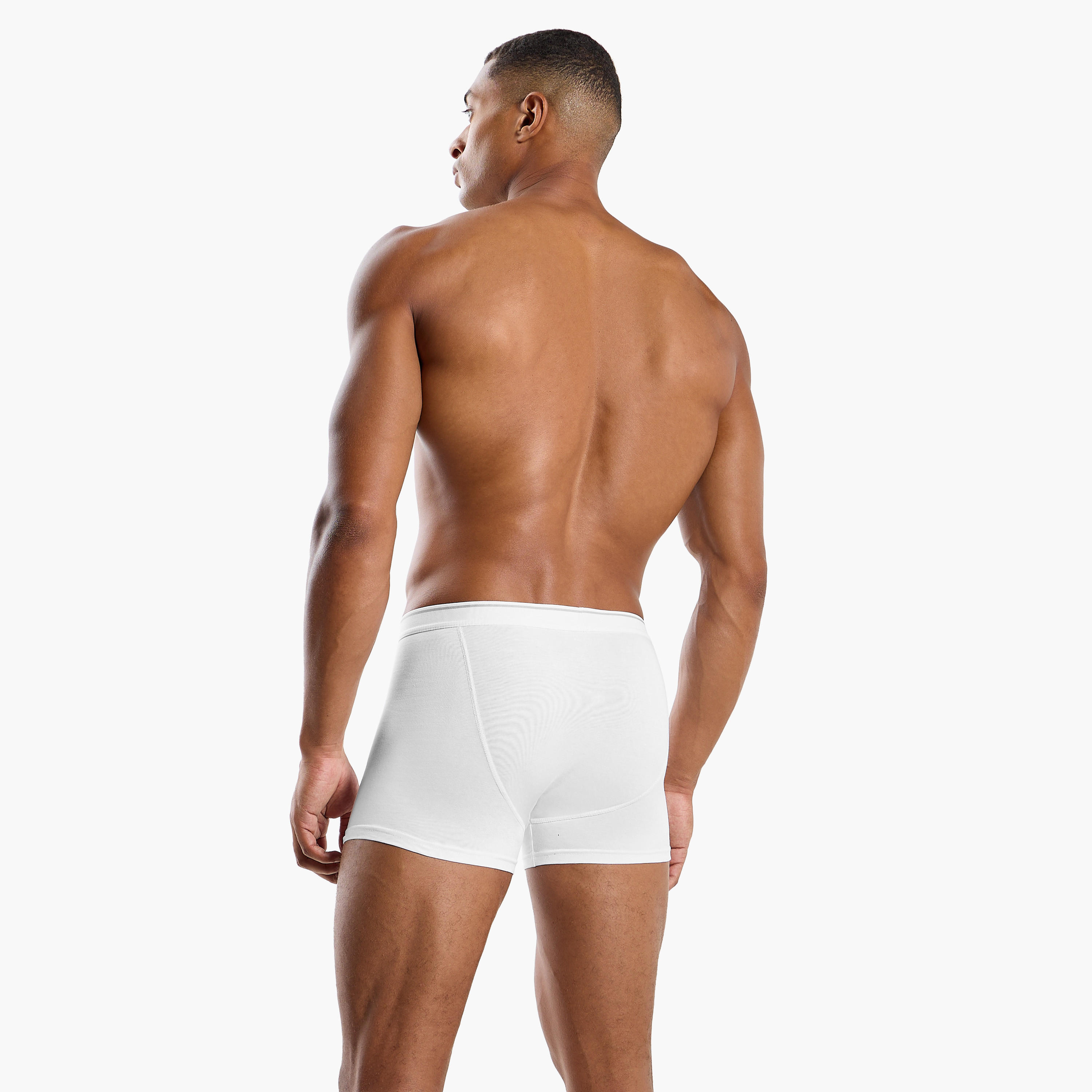 سراويل ترانك طويلة قطن للرجال - طقم من 5-men-clothing-innerwear-underwear-image-8